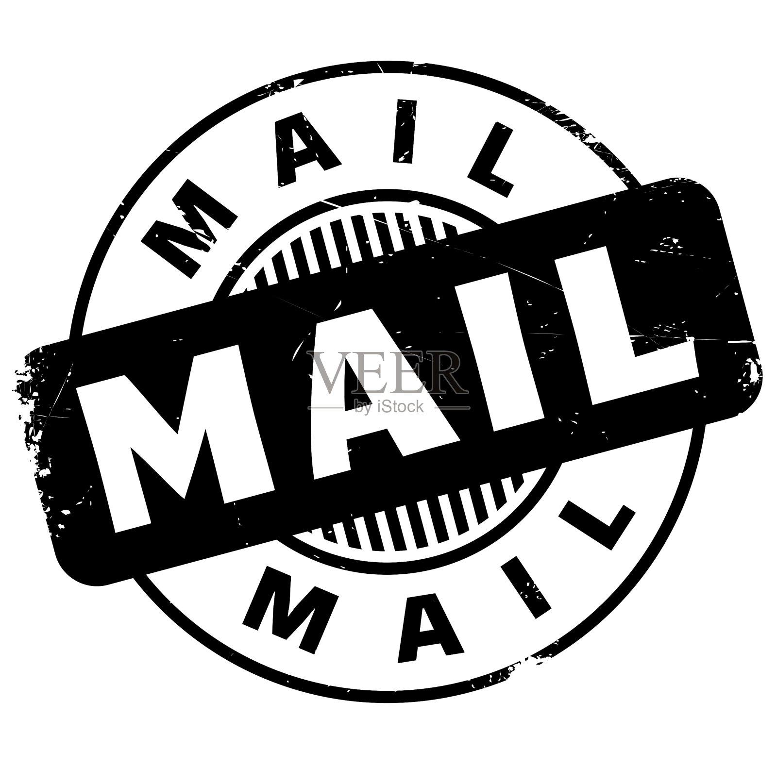 邮件橡皮图章设计元素图片