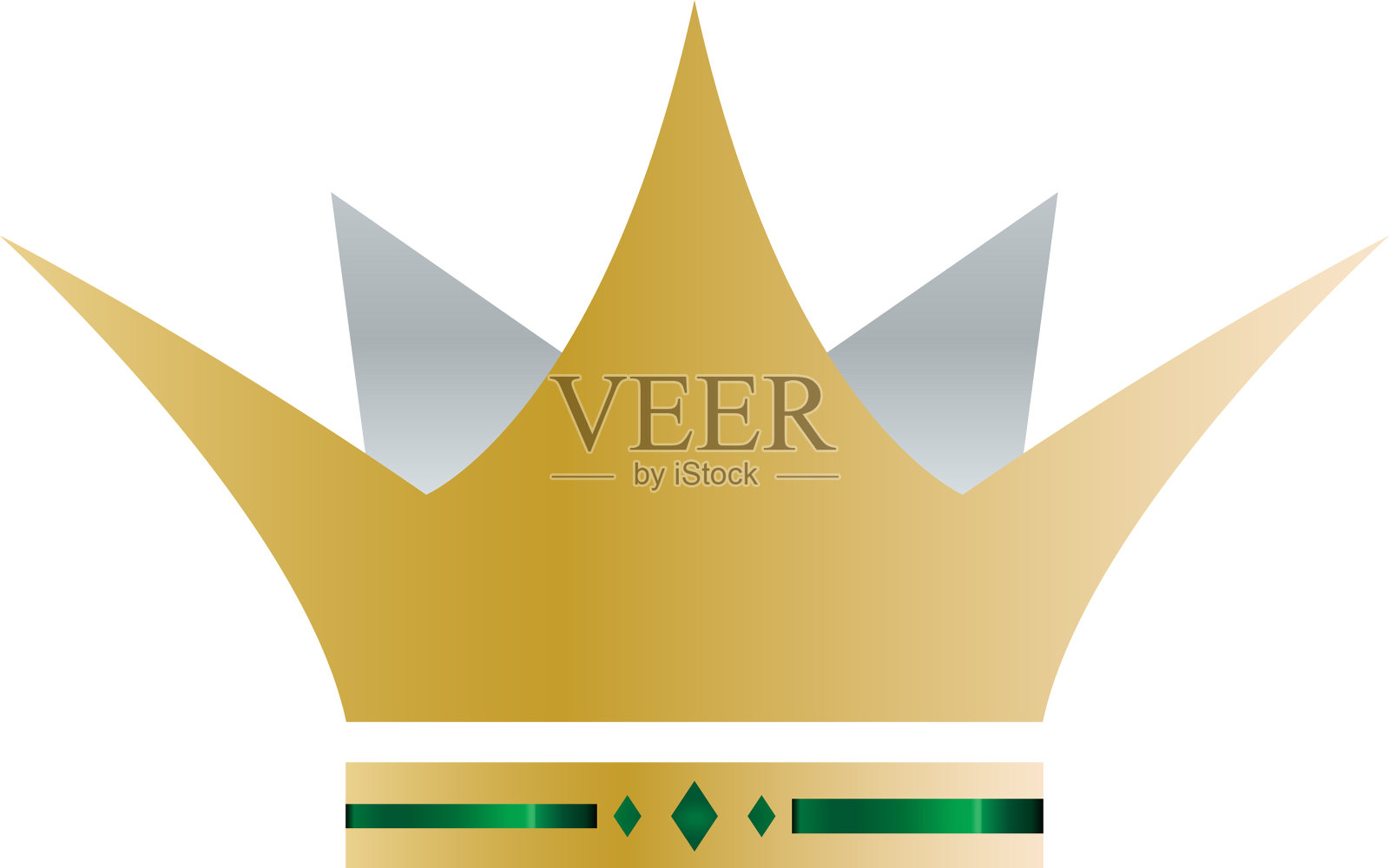 金皇冠标志图标元素设计元素图片