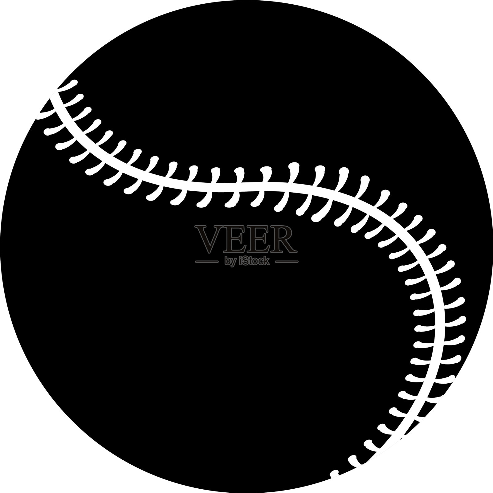 棒球设备卡通设计元素图片