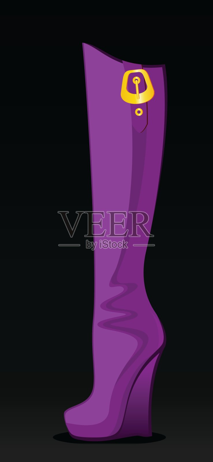 时尚引导插画图片素材