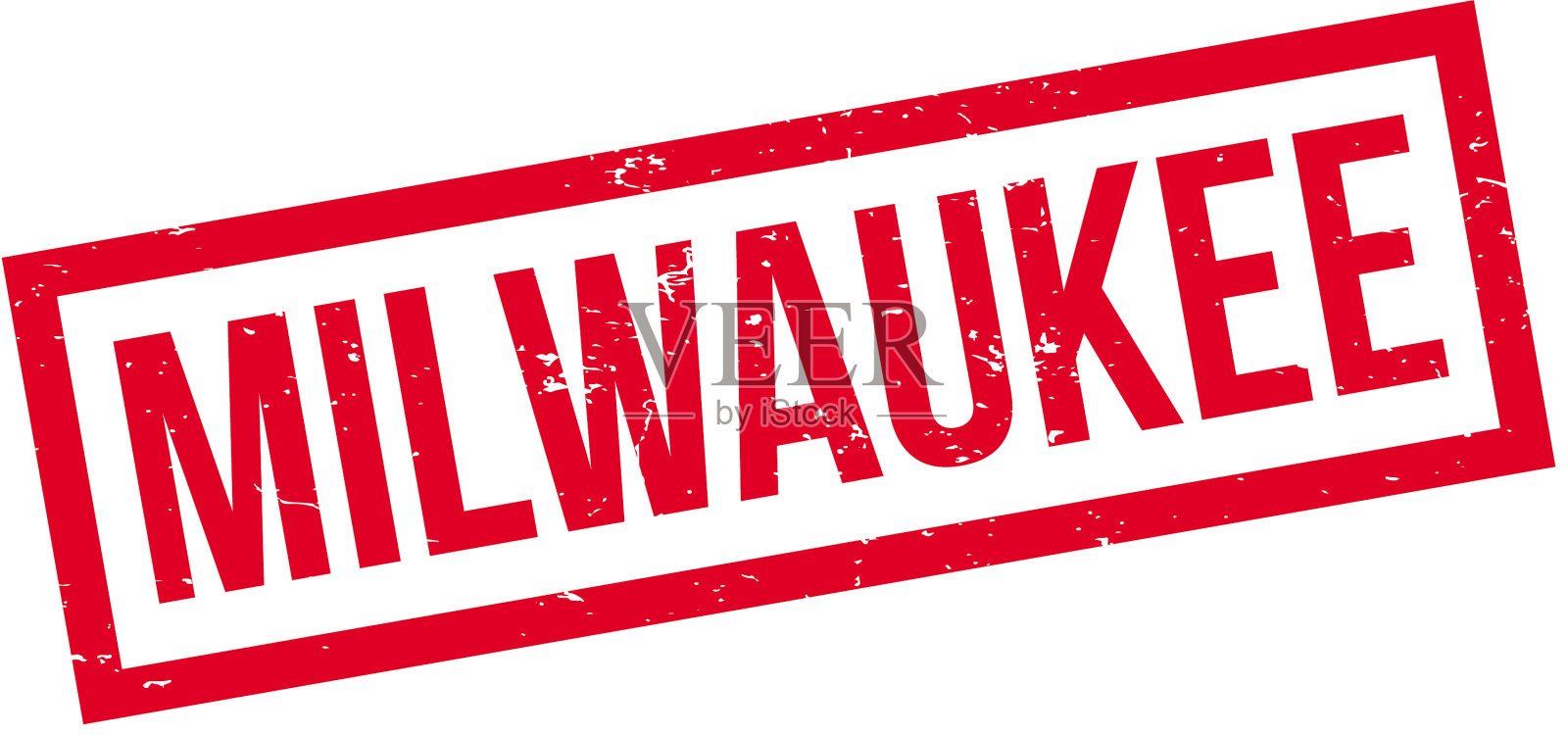 密尔沃基橡皮图章设计元素图片
