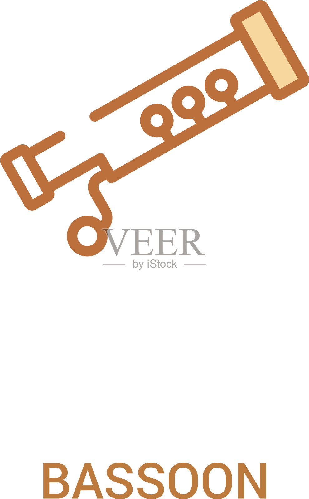 大管概念2彩色图标简单线条设计元素图片