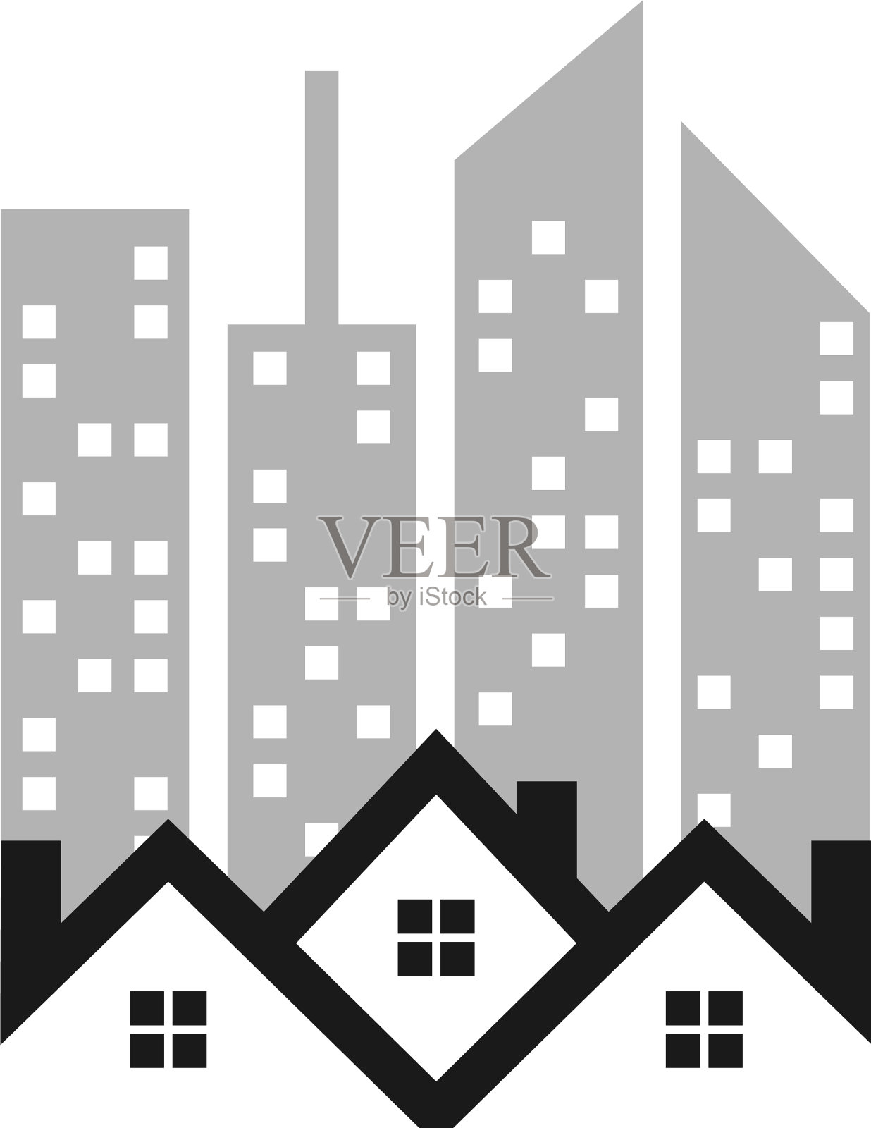 房产标识模板设计元素图片