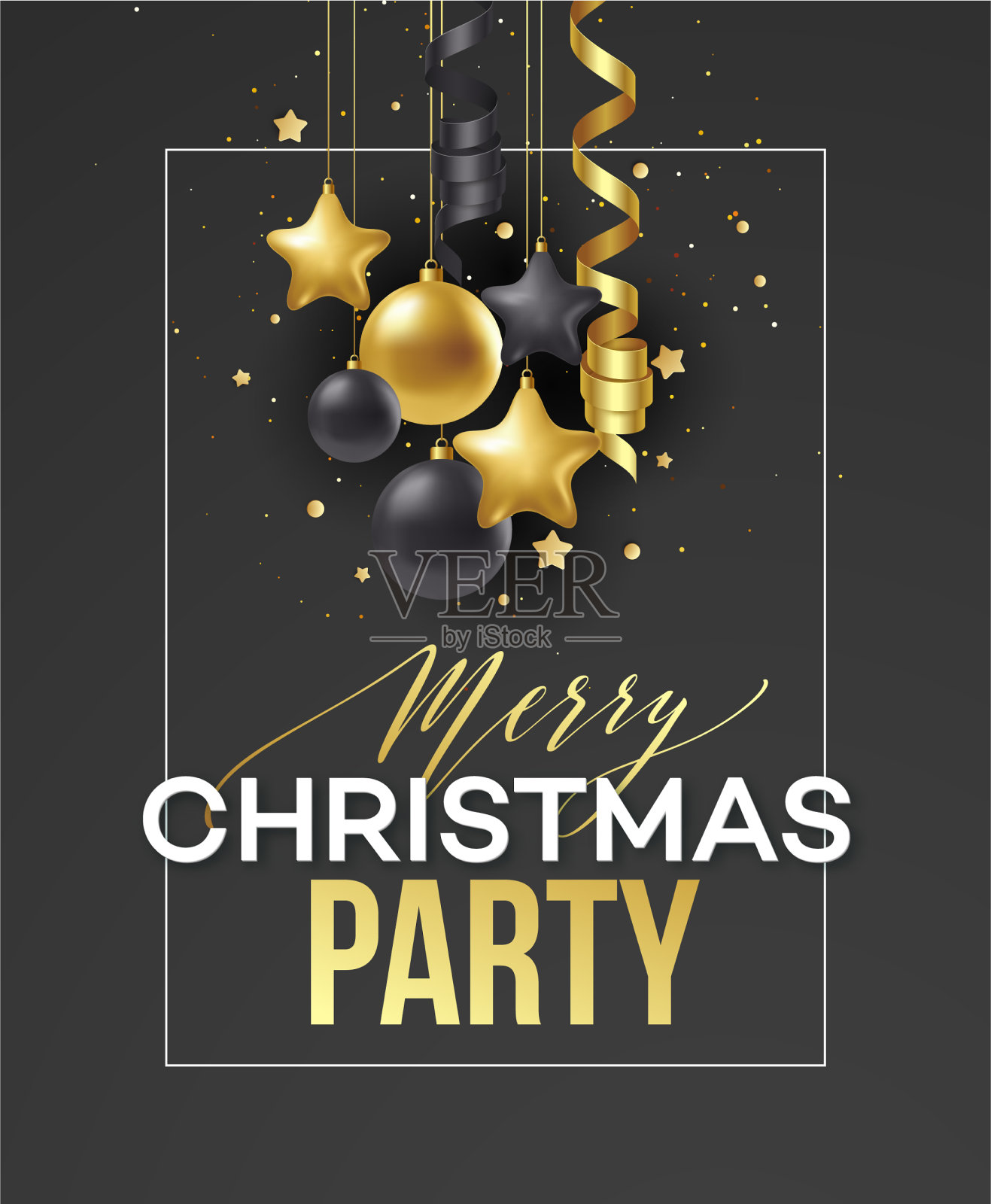 海报圣诞快乐设计模板素材