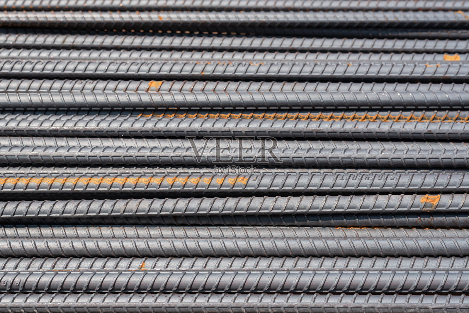 钢条特写背景。钢筋的背景。照片摄影图片