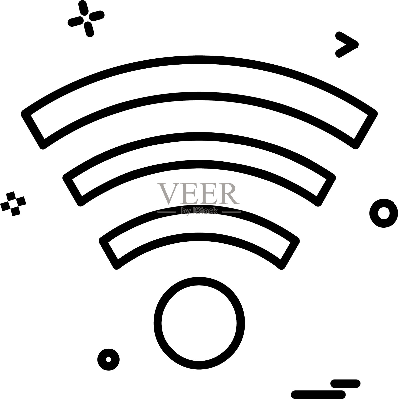 用户界面按钮图标设计插画图片素材