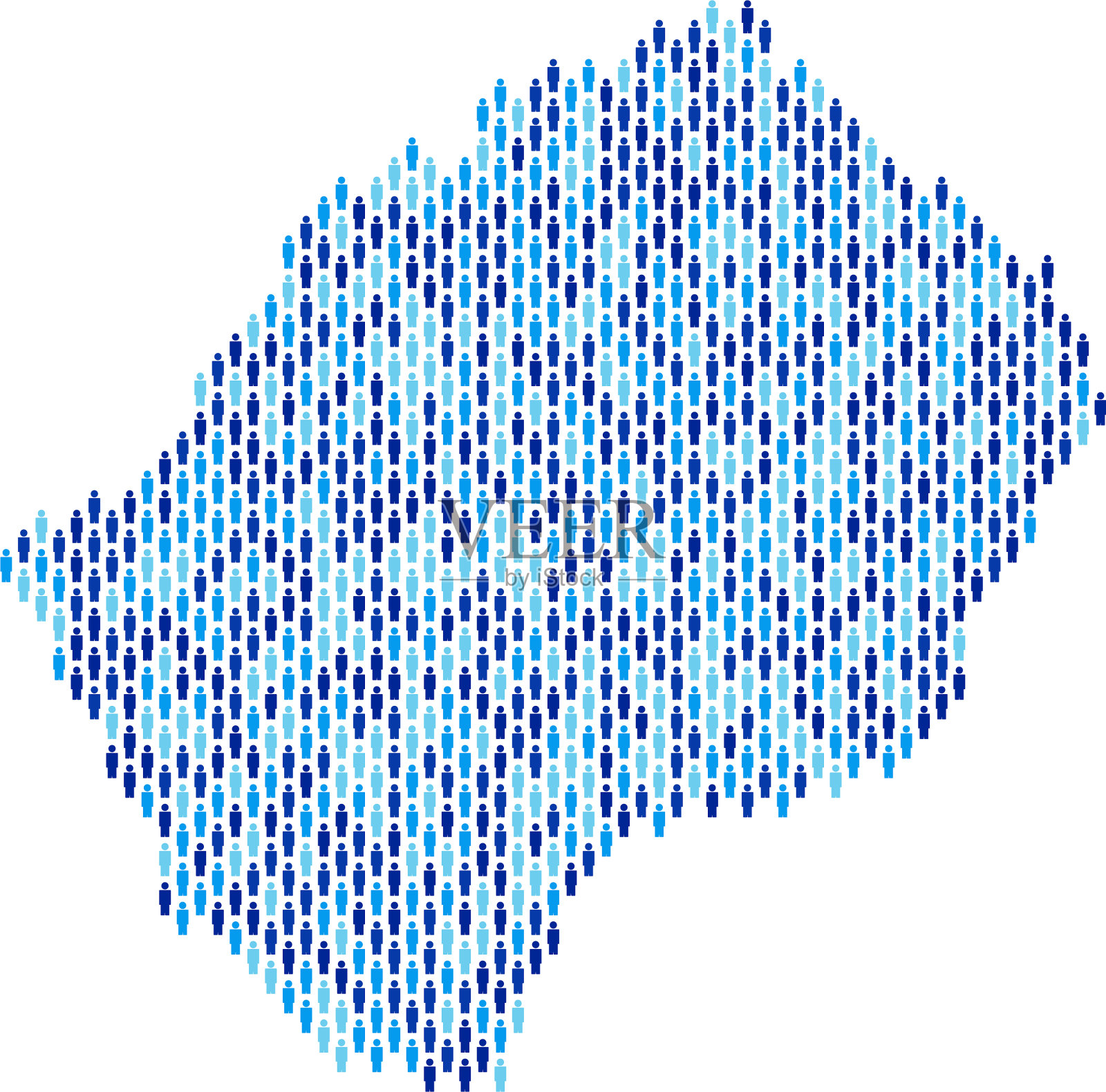 莱索托地图人口插画图片素材