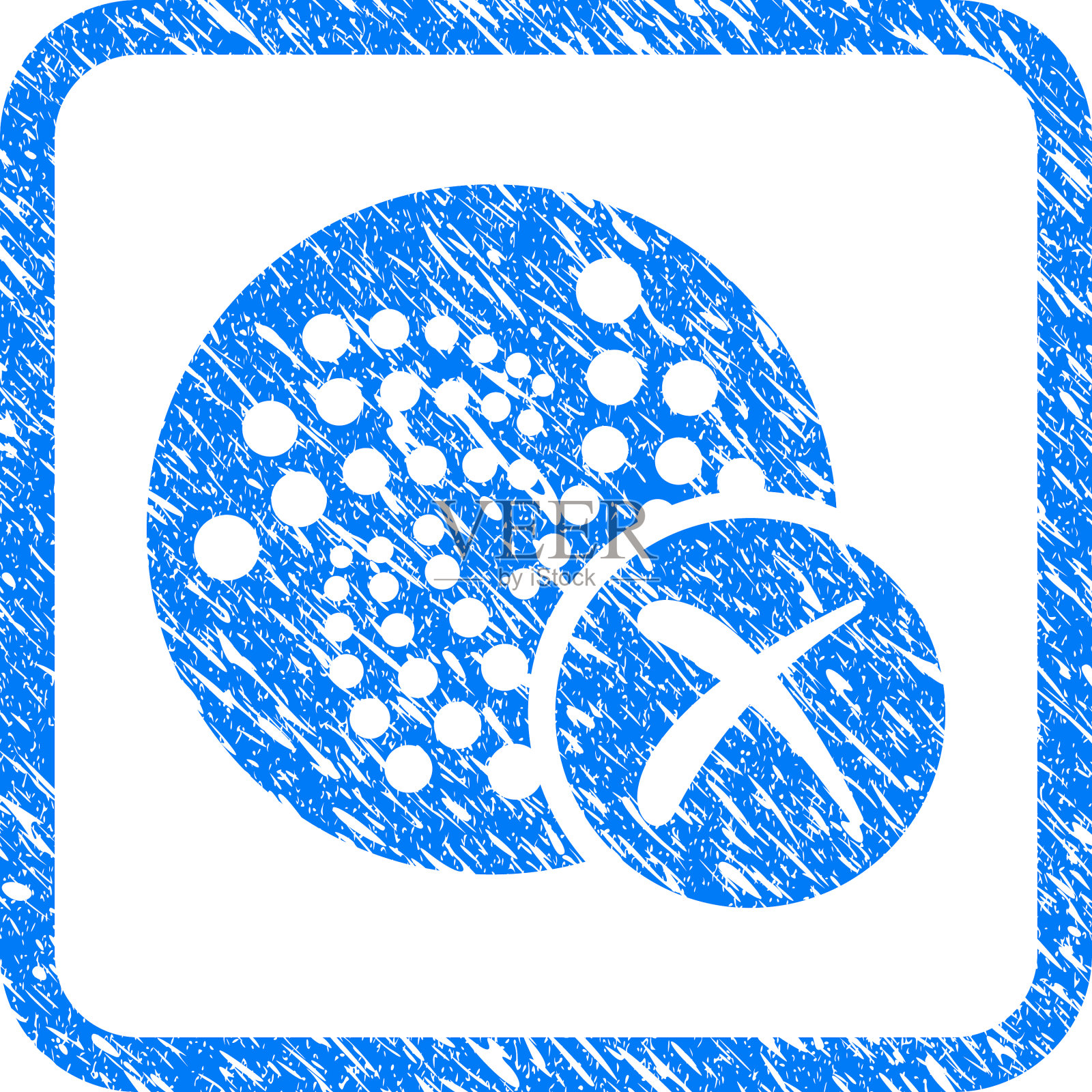 取消iota框邮票图标素材