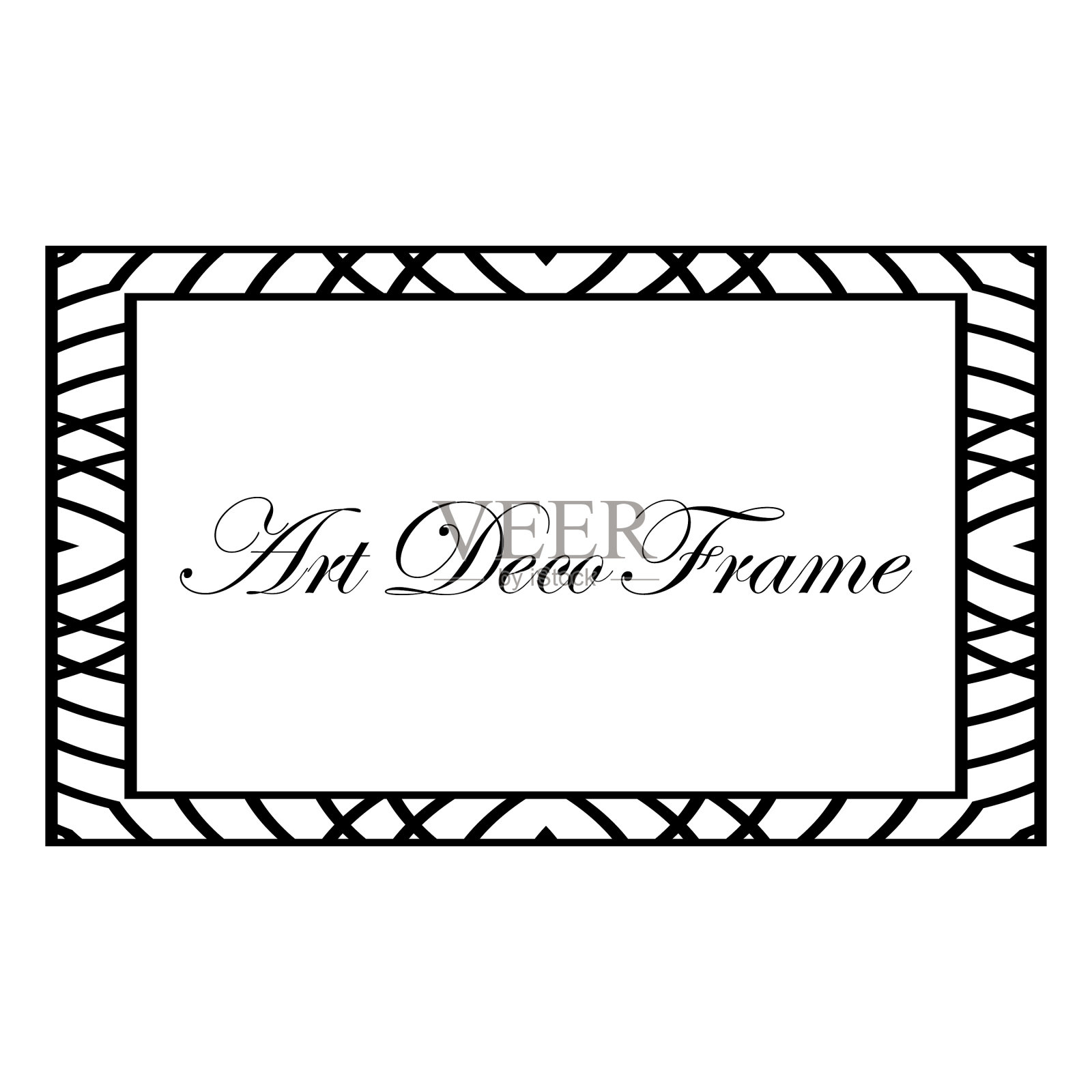 装饰艺术框架设计元素图片