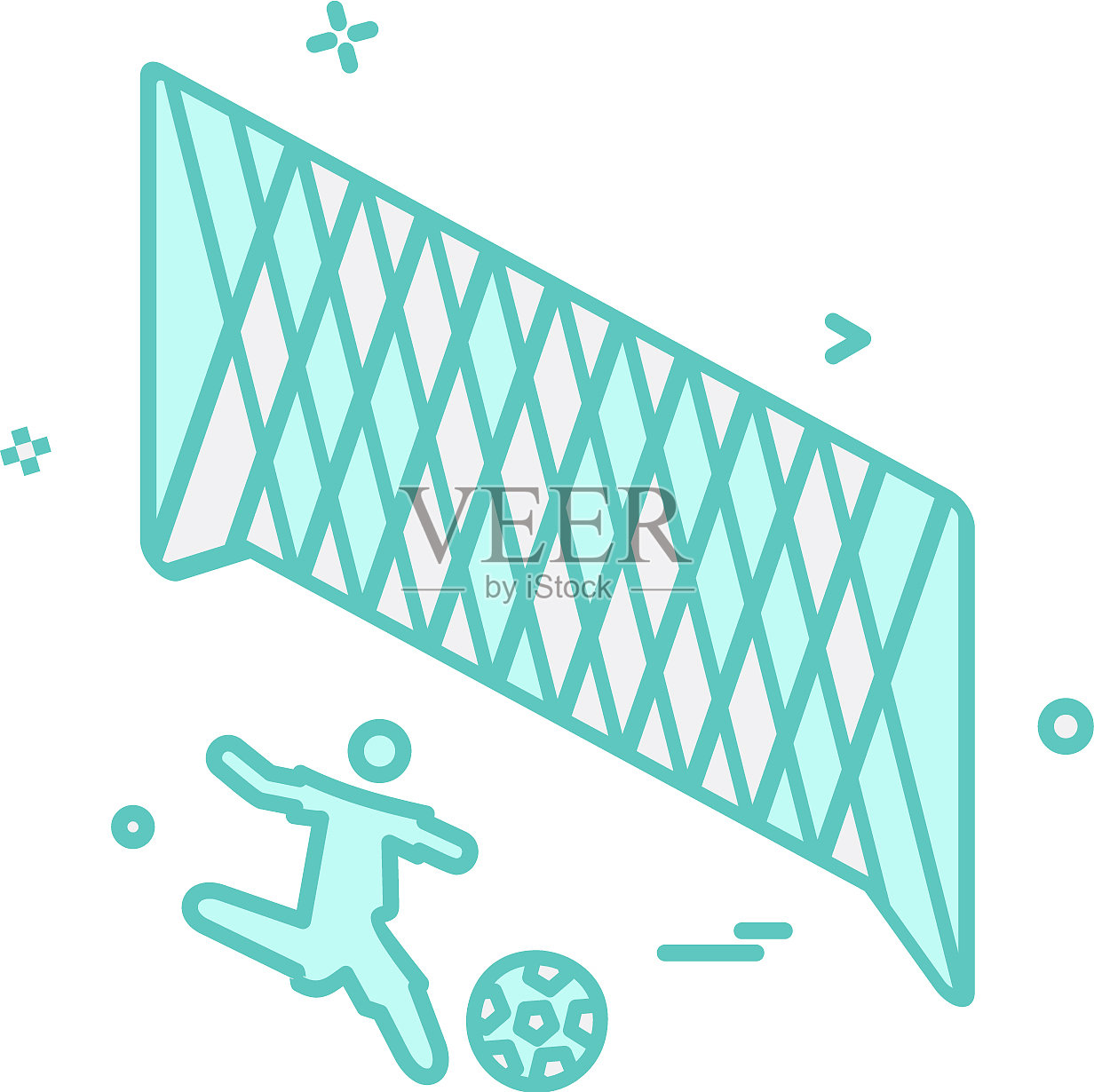 足球图标设计插画图片素材