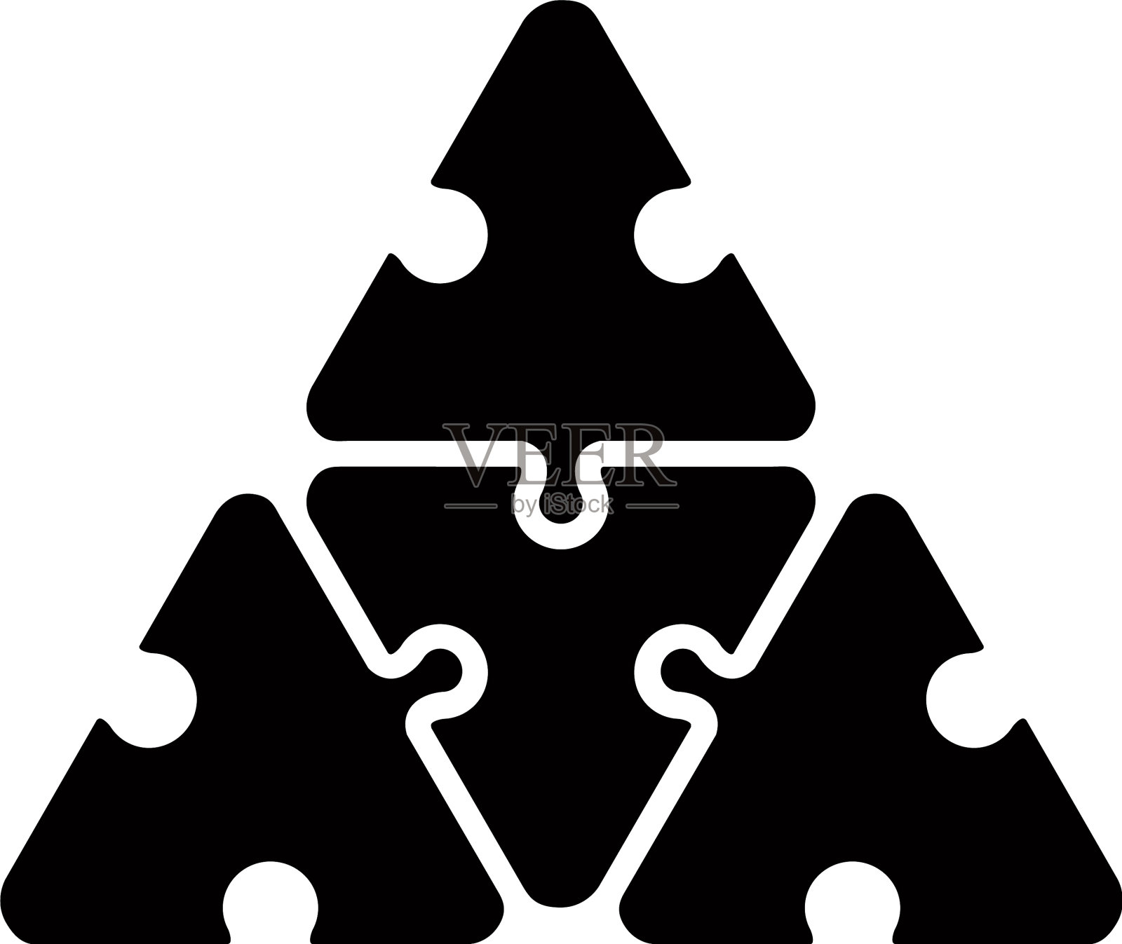 团队合作概念形象插画图片素材