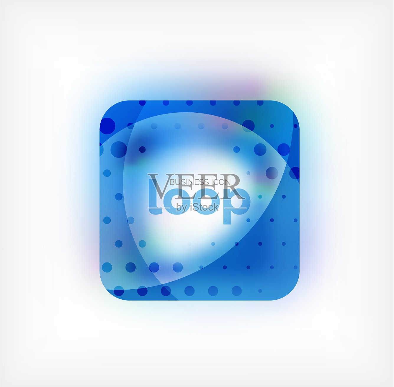 方形循环商业符号几何图标插画图片素材