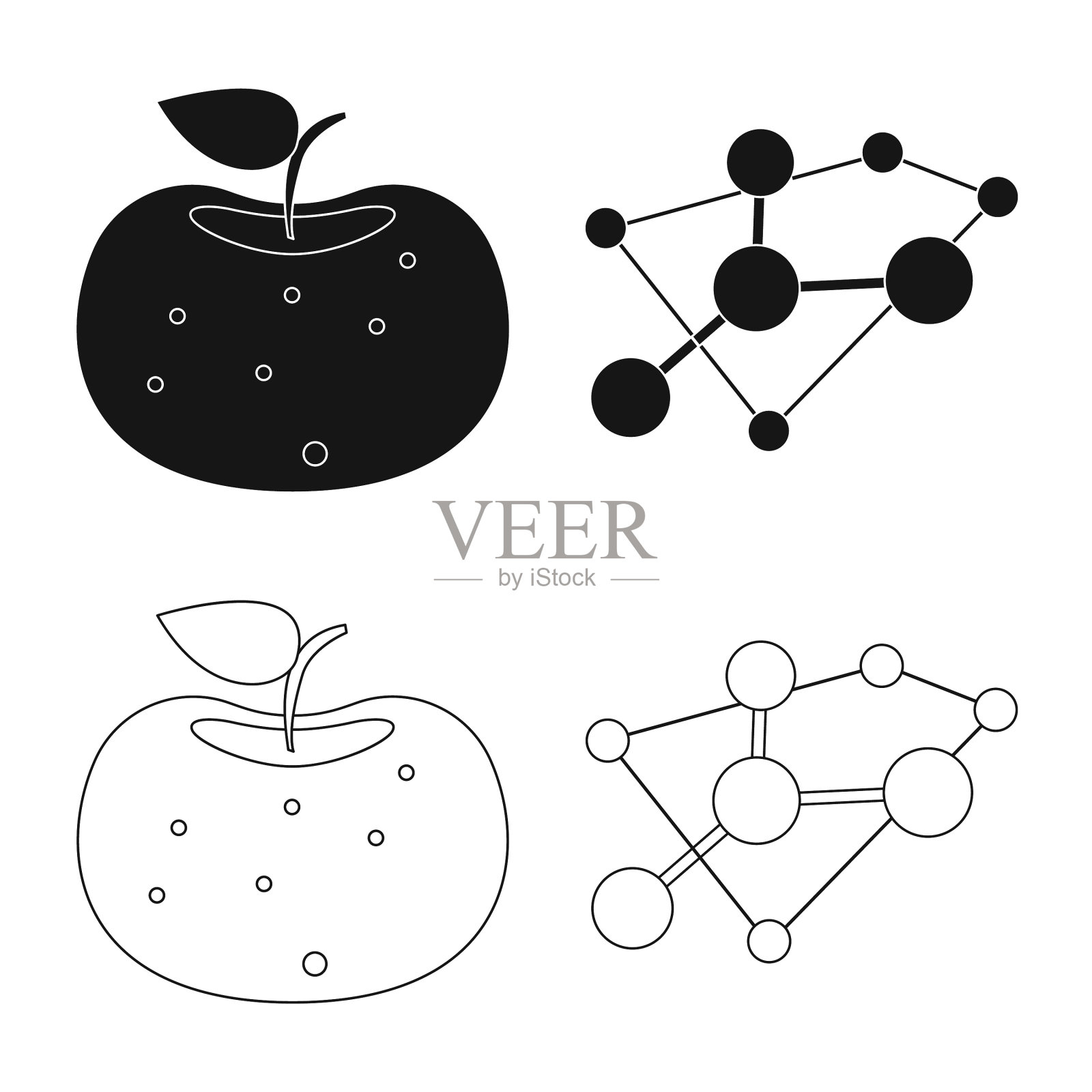 设计和标识集图标素材