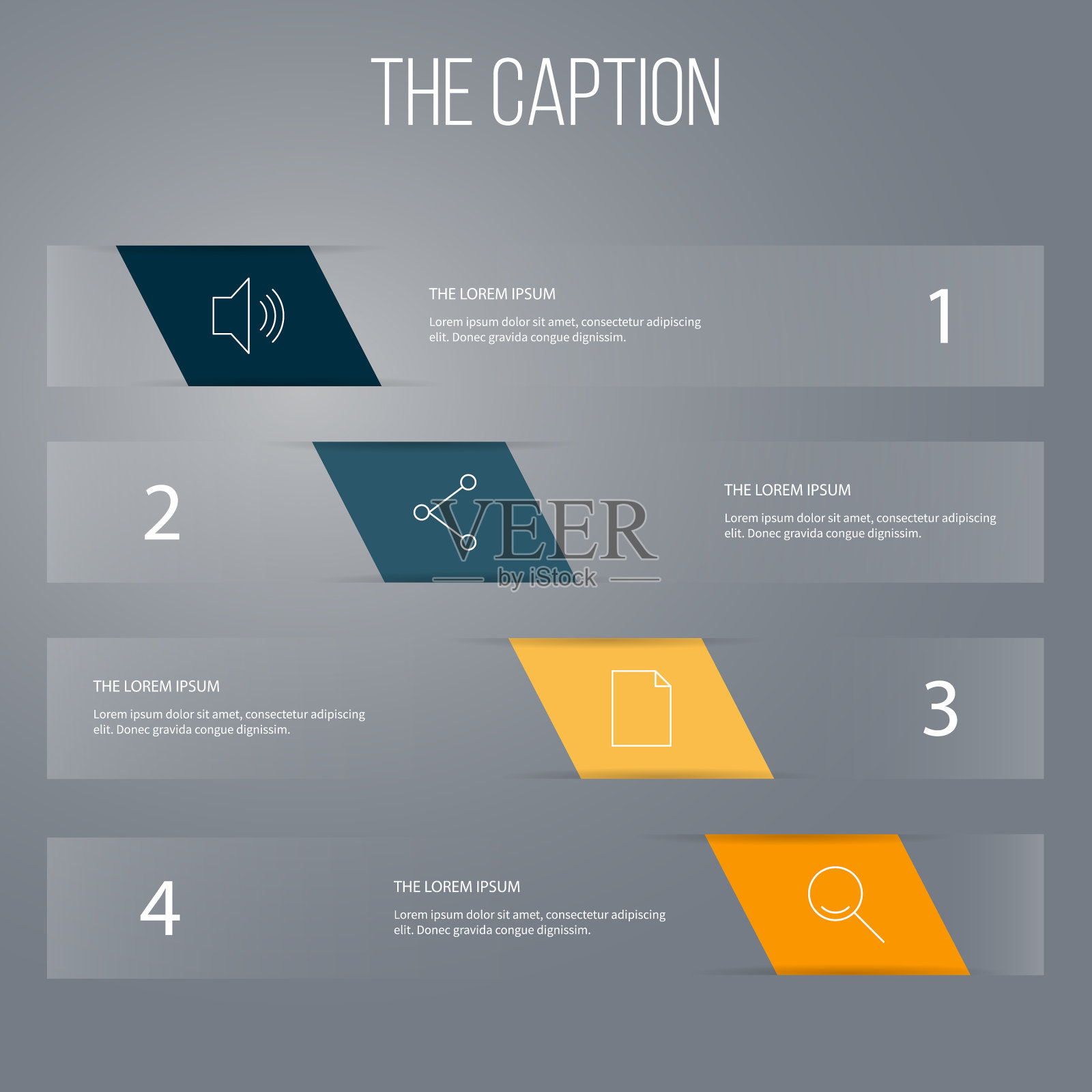 图标线媒体集的文件共享搜索和图标素材