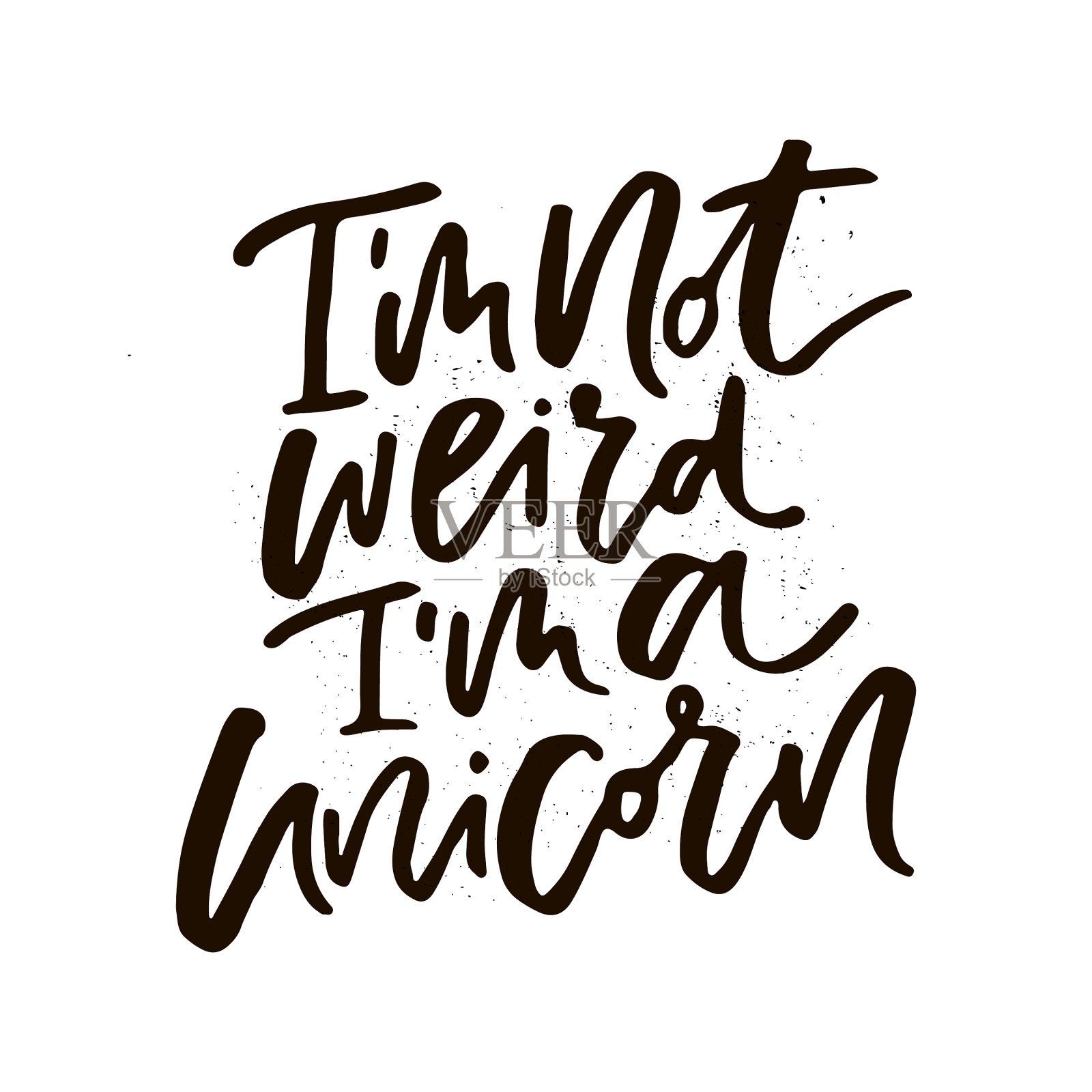 handdrawn刻字报价设计元素图片