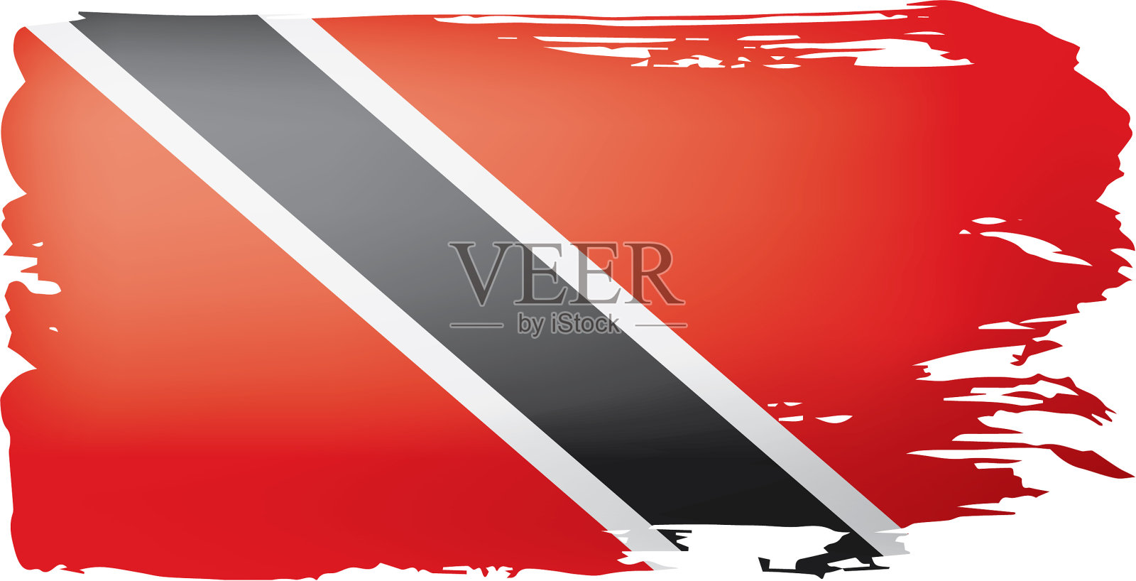 特立尼达和多巴哥国旗上设计元素图片