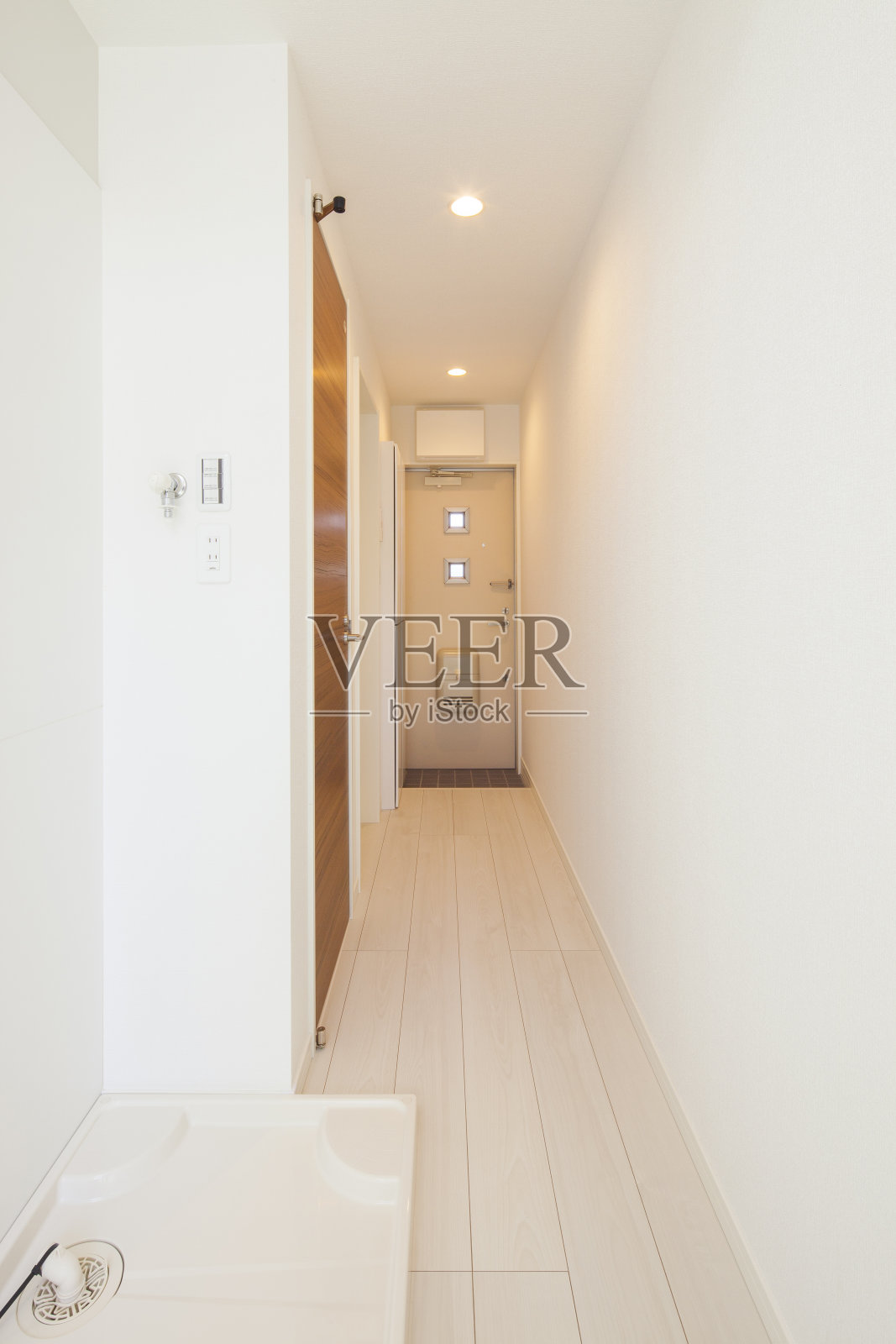 住宅入口空间照片摄影图片