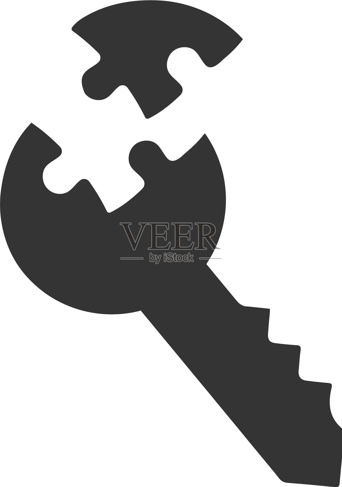 解决方案钥匙图标设计元素图片