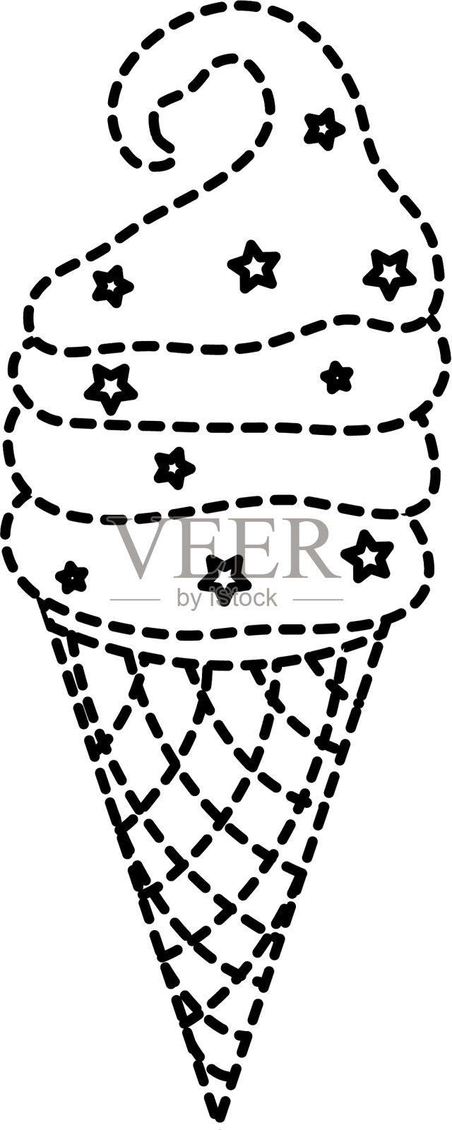 孤立式冰淇淋设计设计元素图片