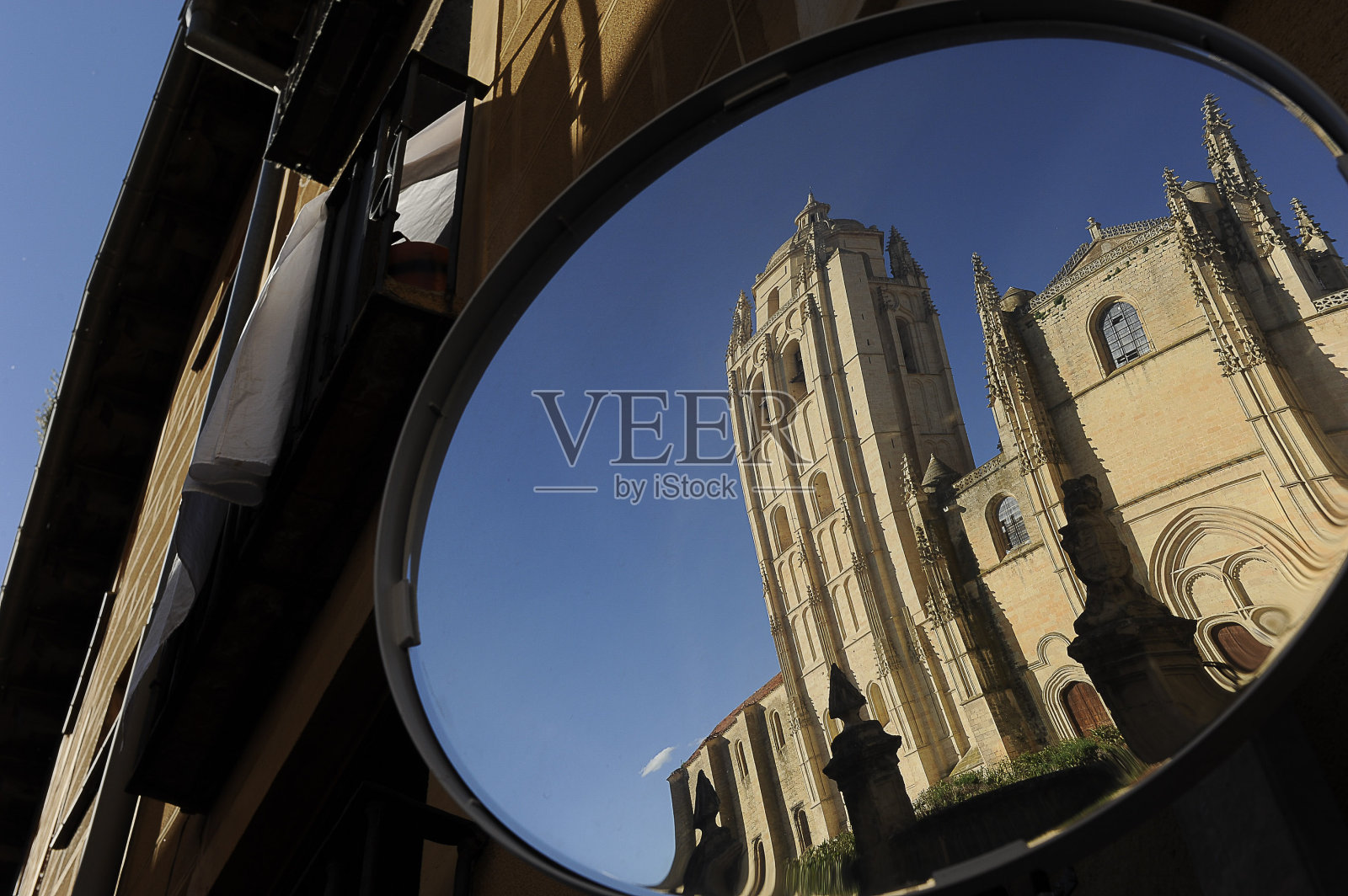 塞戈维亚大教堂照片摄影图片