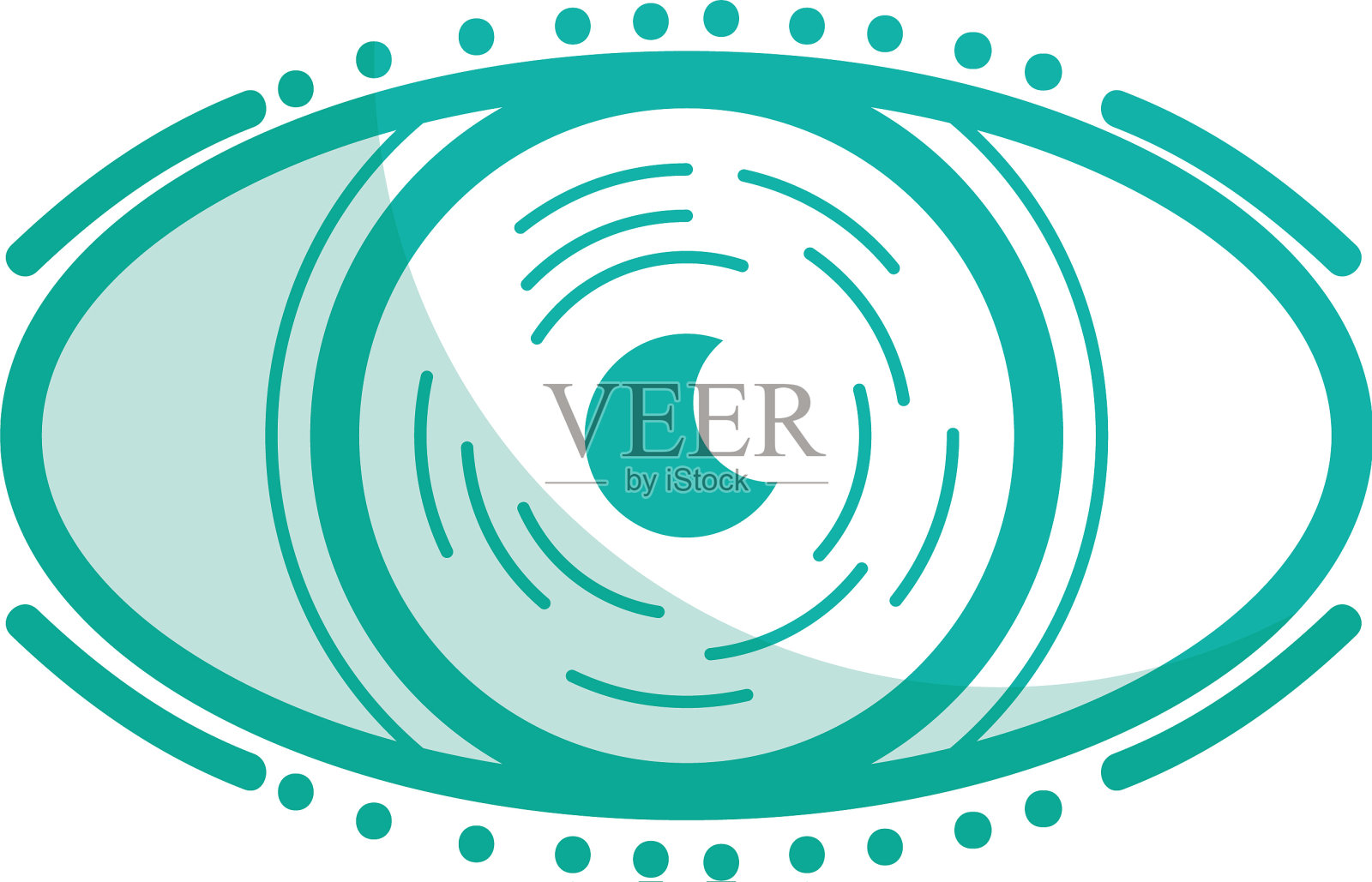 视觉和虚拟体验游戏插画图片素材