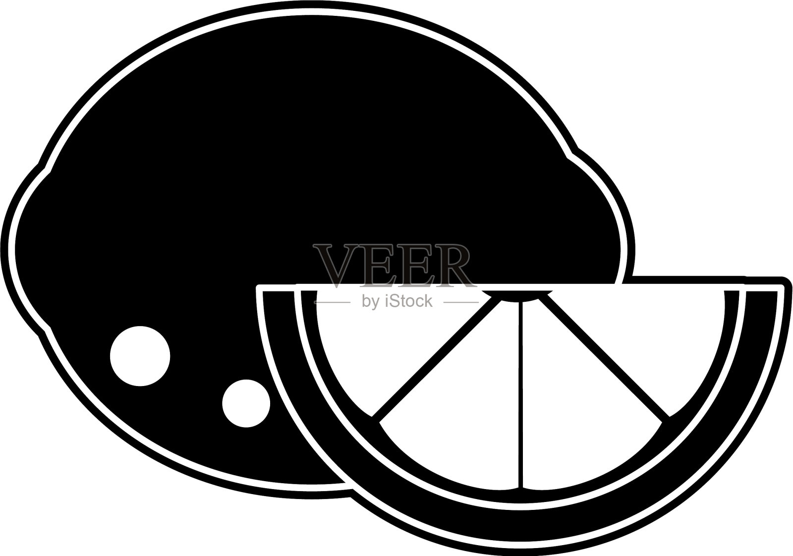 孤立的柠檬设计设计元素图片