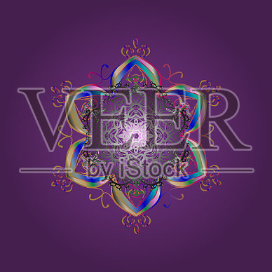 抽象的彩色照片插画图片素材