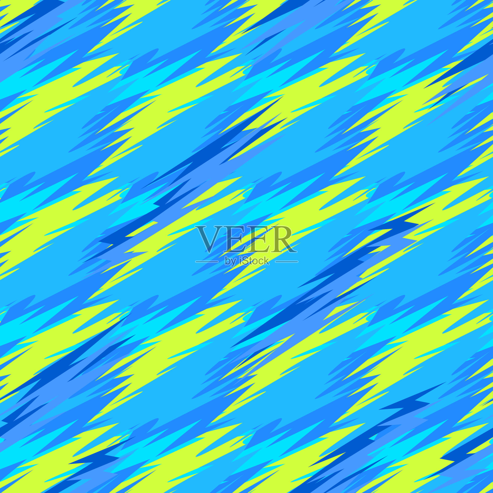 抽象无缝图案为女生男生服装插画图片素材