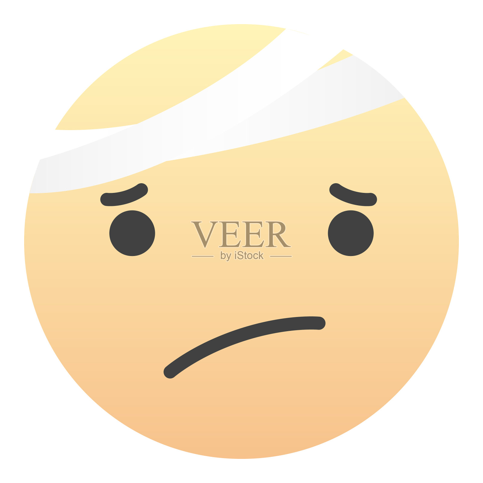 表情符号是现代设计中面部表情的图标设计元素图片