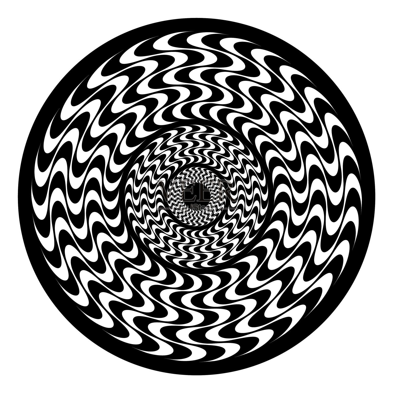 时尚的抽象的玫瑰设计元素图片