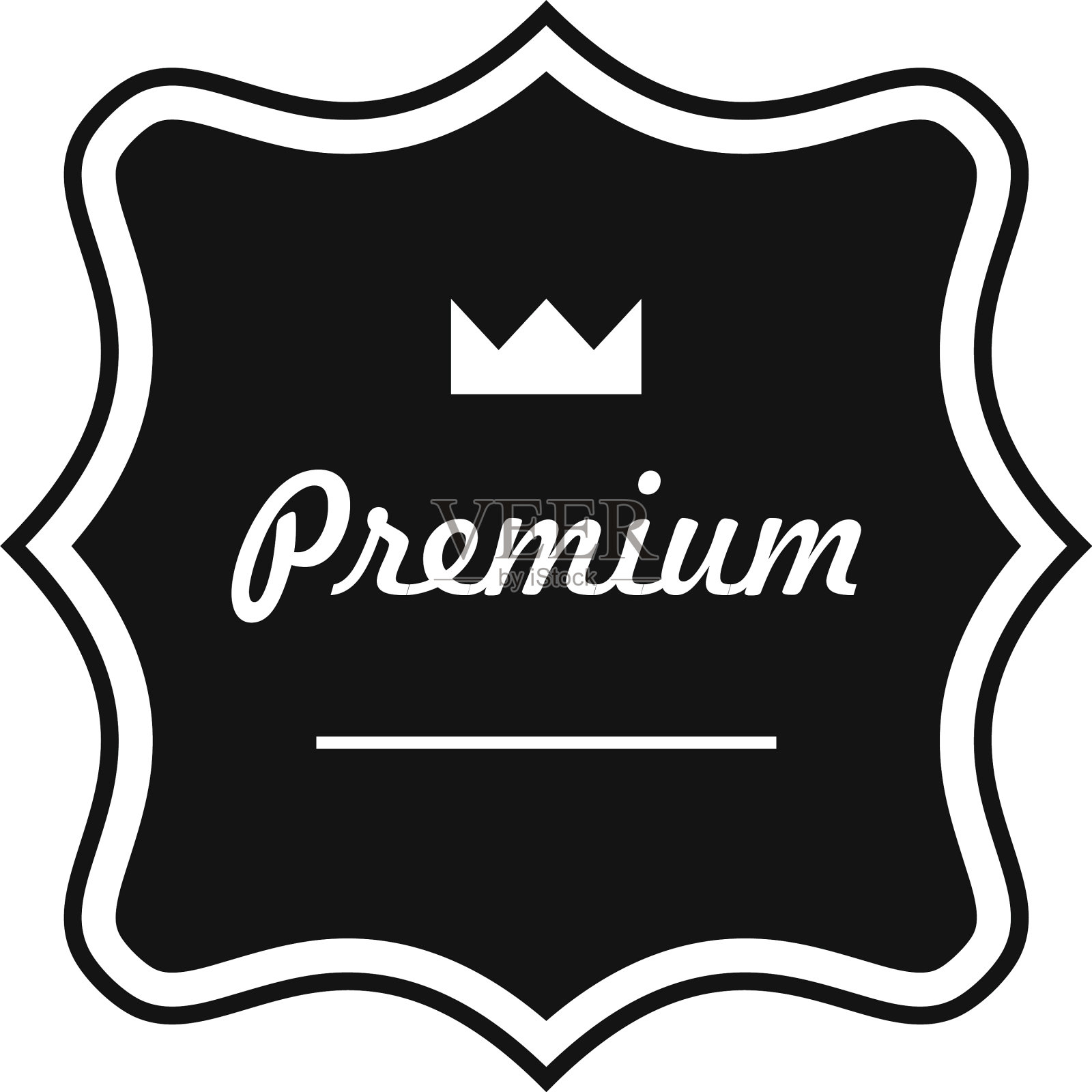 高级标签图标简单风格设计元素图片