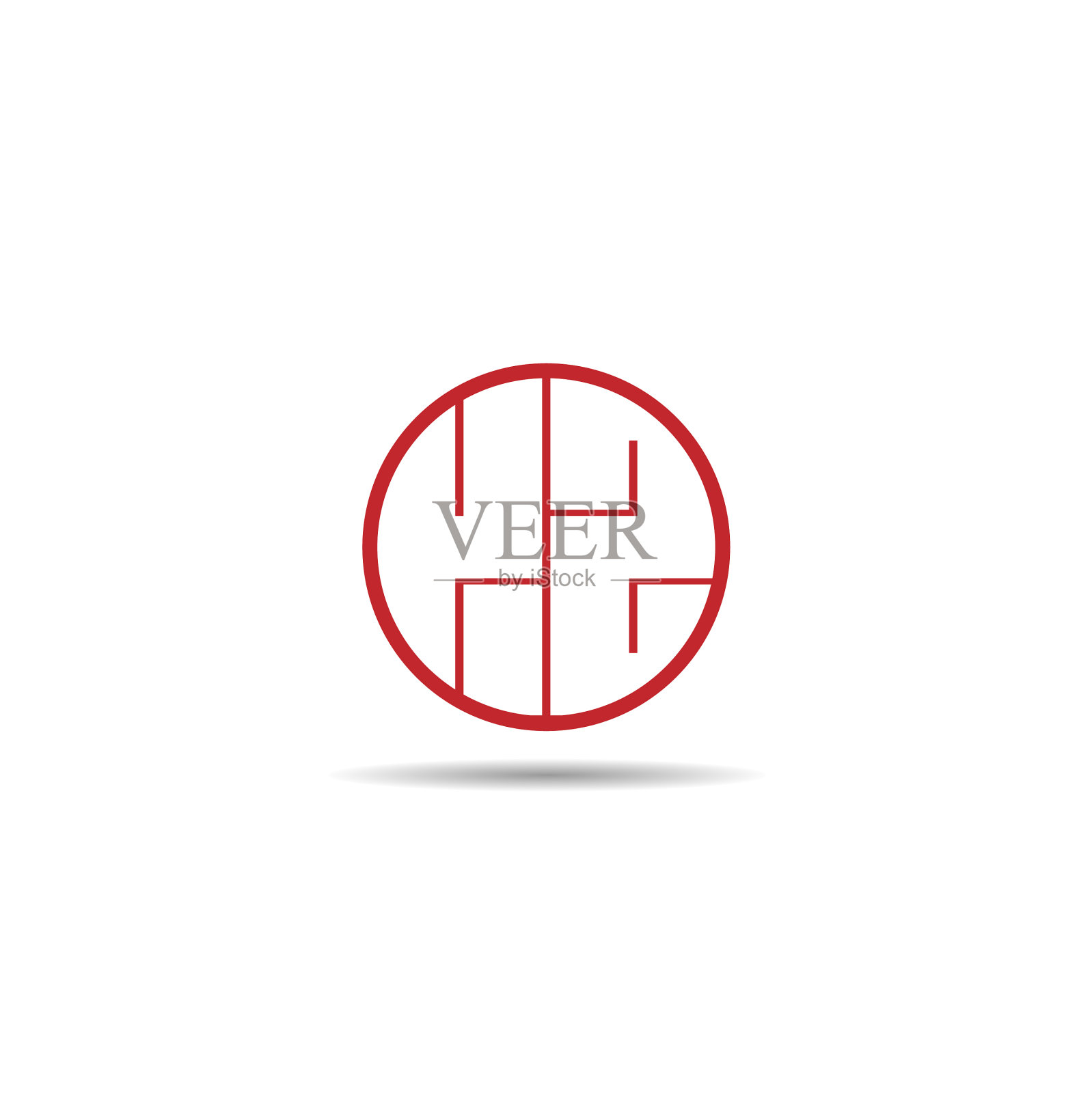 首字母kz标志模板设计图标素材