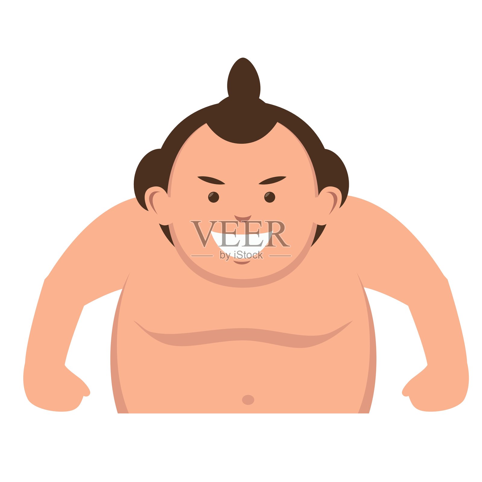 相扑摔跤手日本偶像设计元素图片