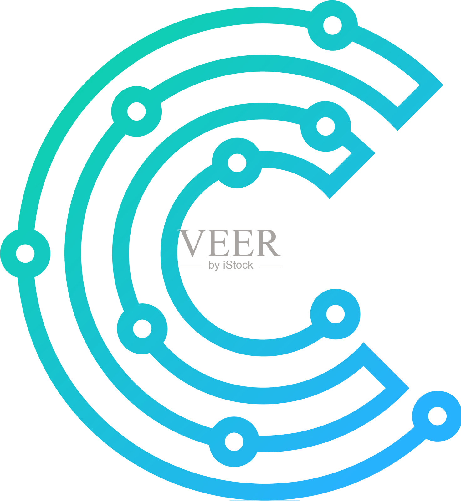 数字字母c标志图标设计设计元素图片