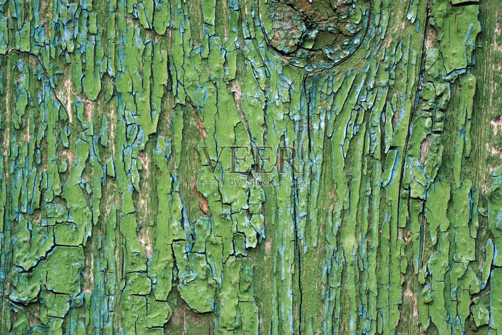 木板的旧木质背景,油漆开裂剥落。照片摄影图片