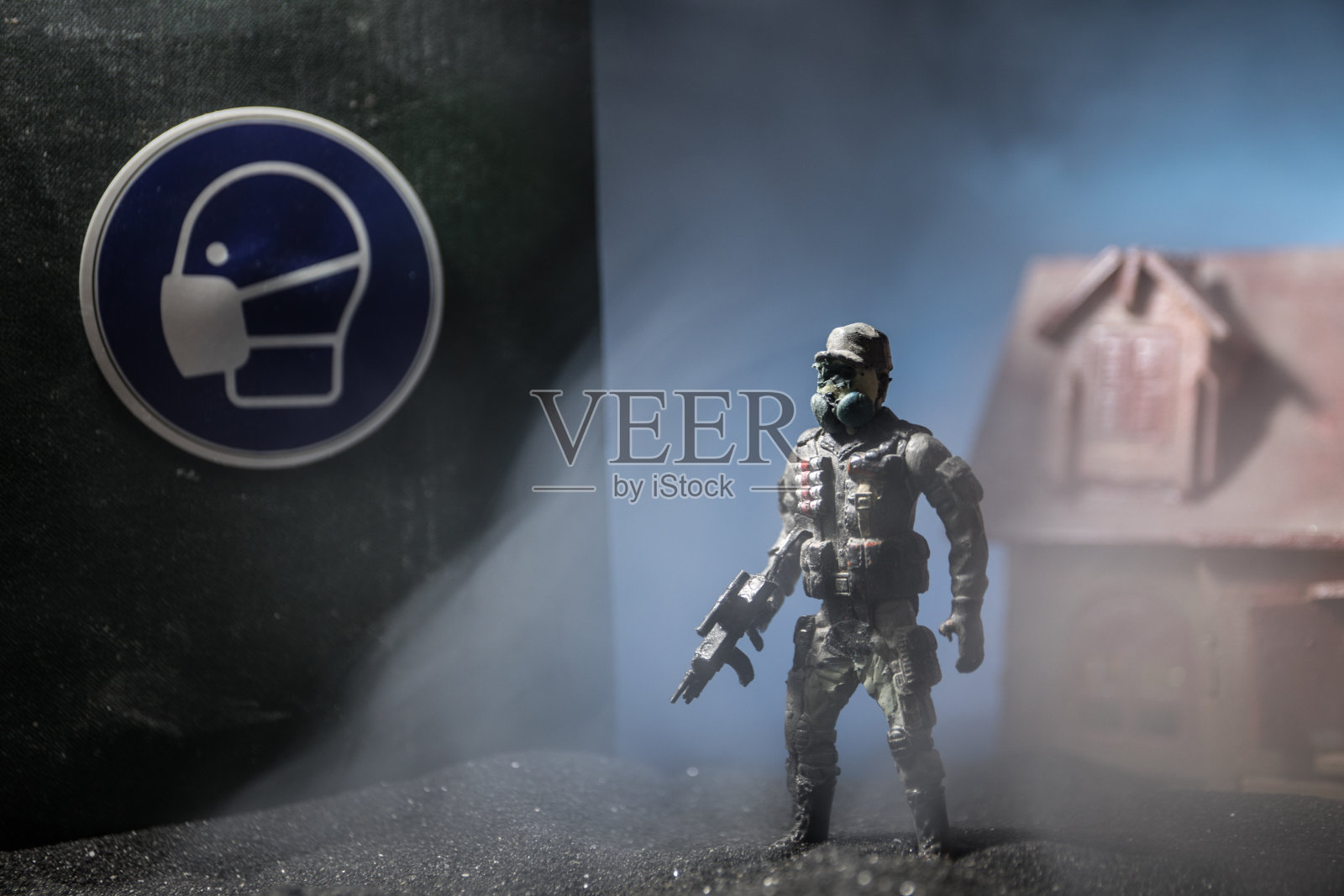 夜间保护活动照片摄影图片