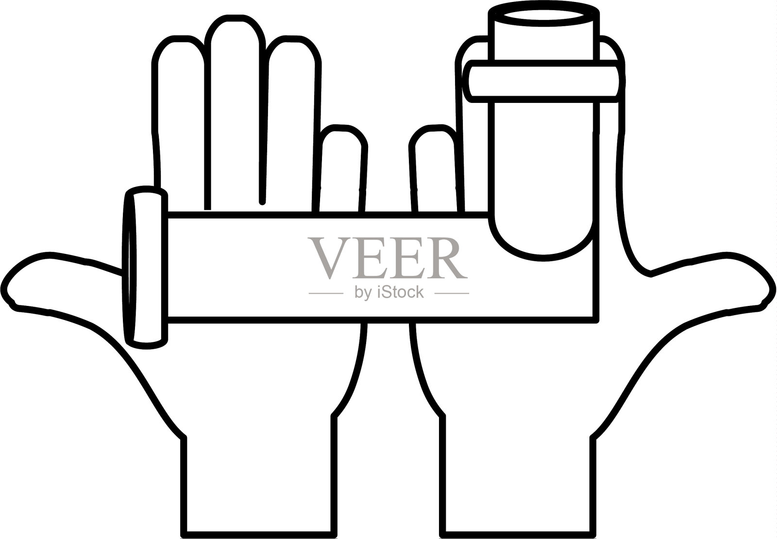 管管道符号插画图片素材