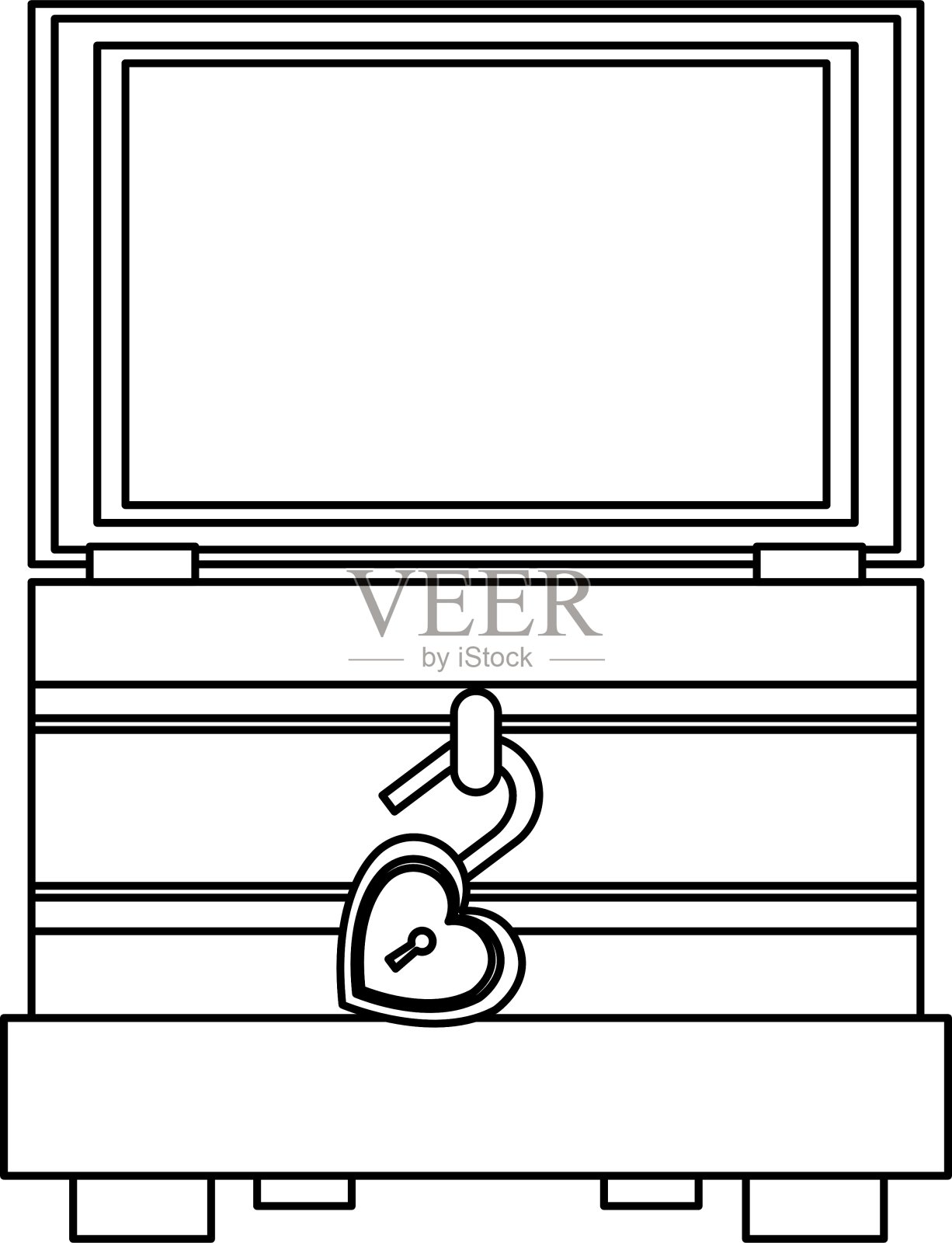 爱的象征插画图片素材