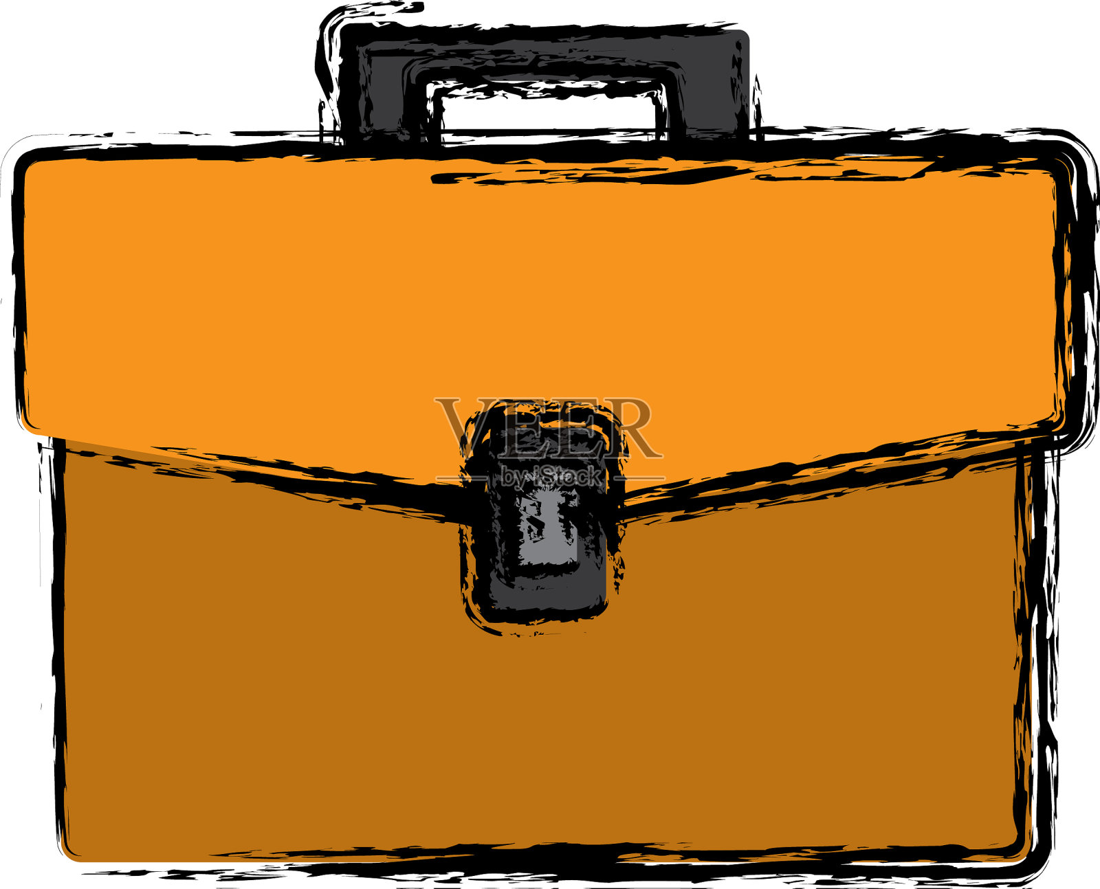 商务公文包图标插画图片素材