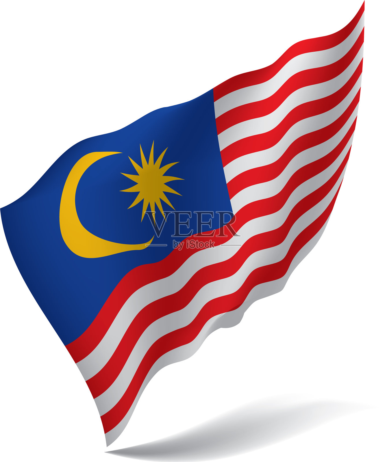 马来西亚旗设计元素图片