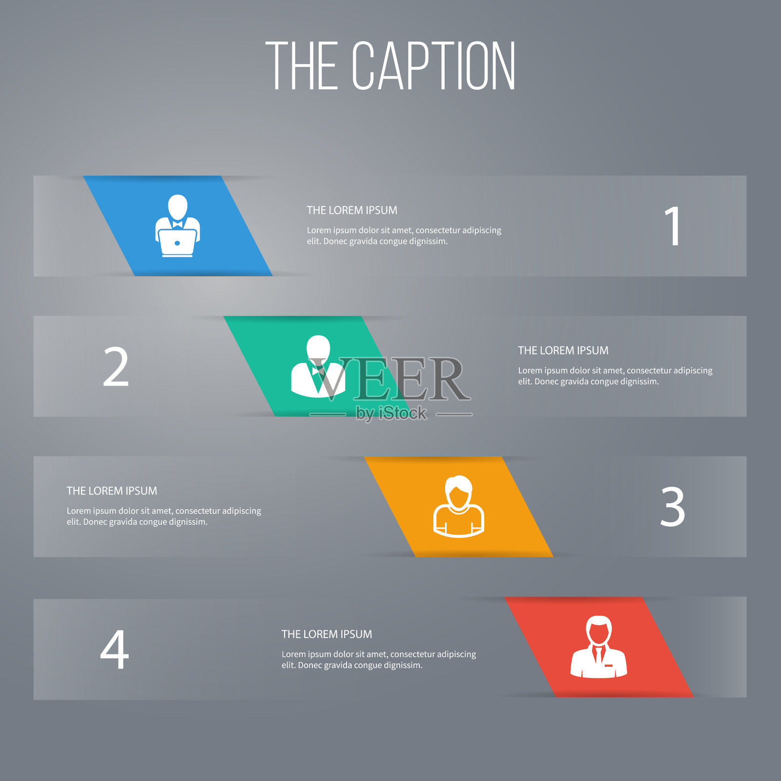 图标经理套装商人笔记本领导者图标素材