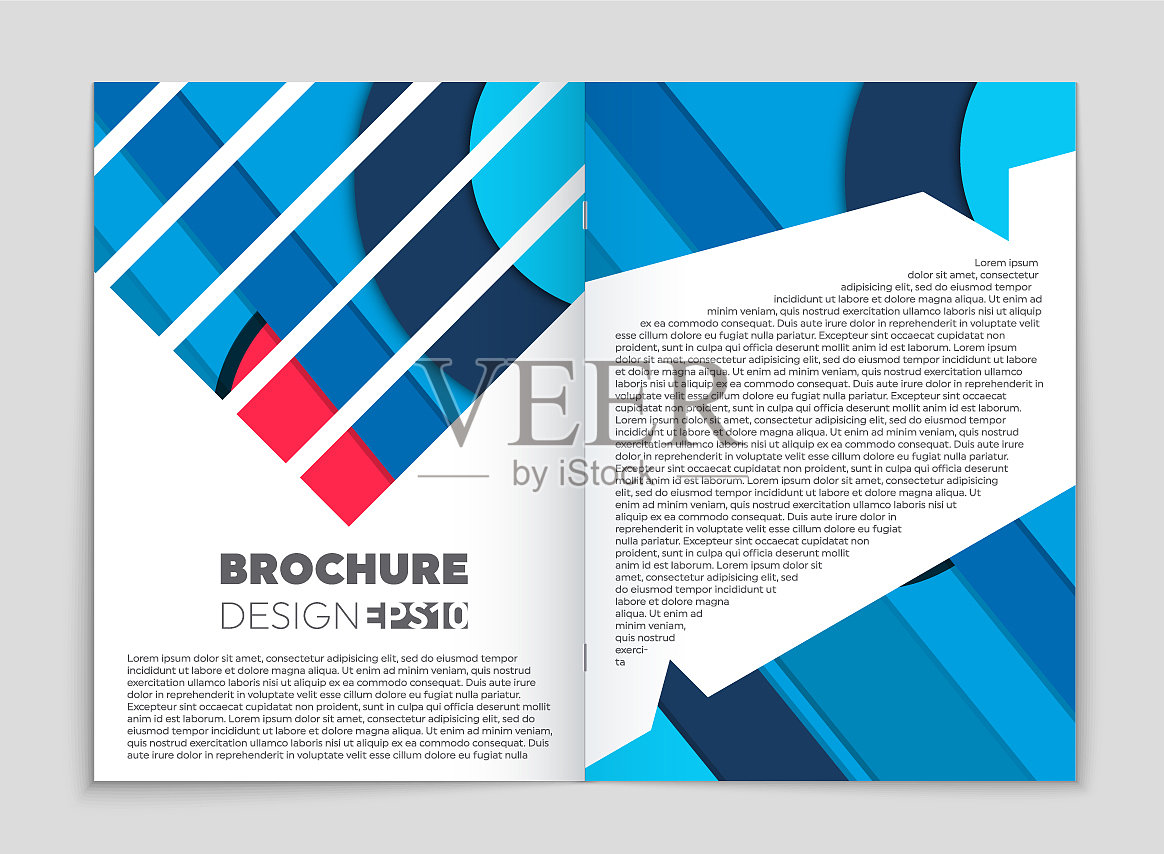 抽象布局的艺术背景设置插画图片素材