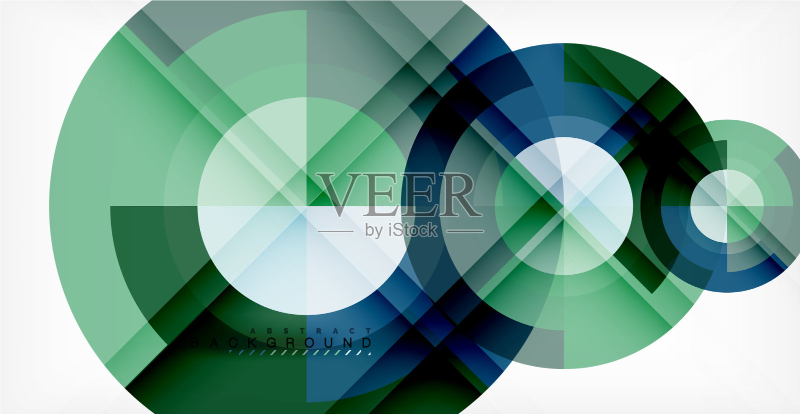 圆抽象背景插画图片素材