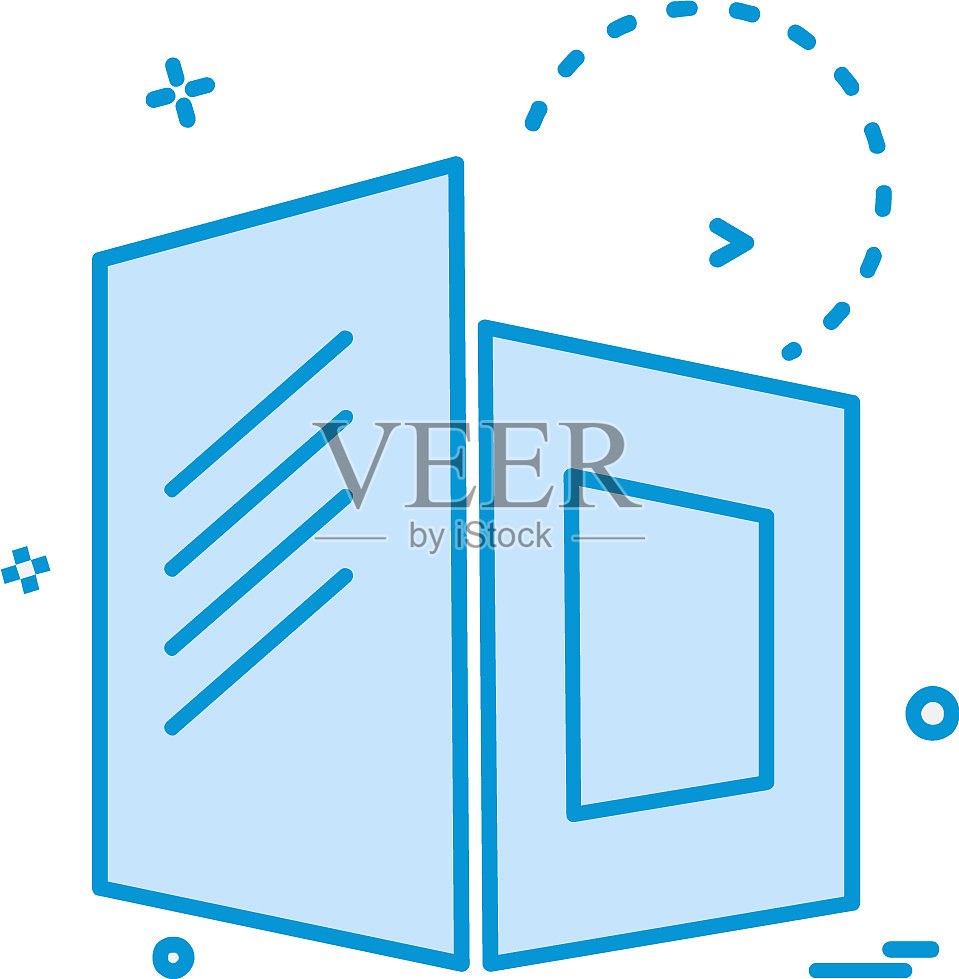 建筑图标设计插画图片素材