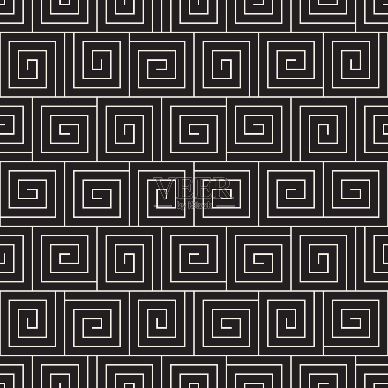 无缝图案现代时尚抽象纹理插画图片素材