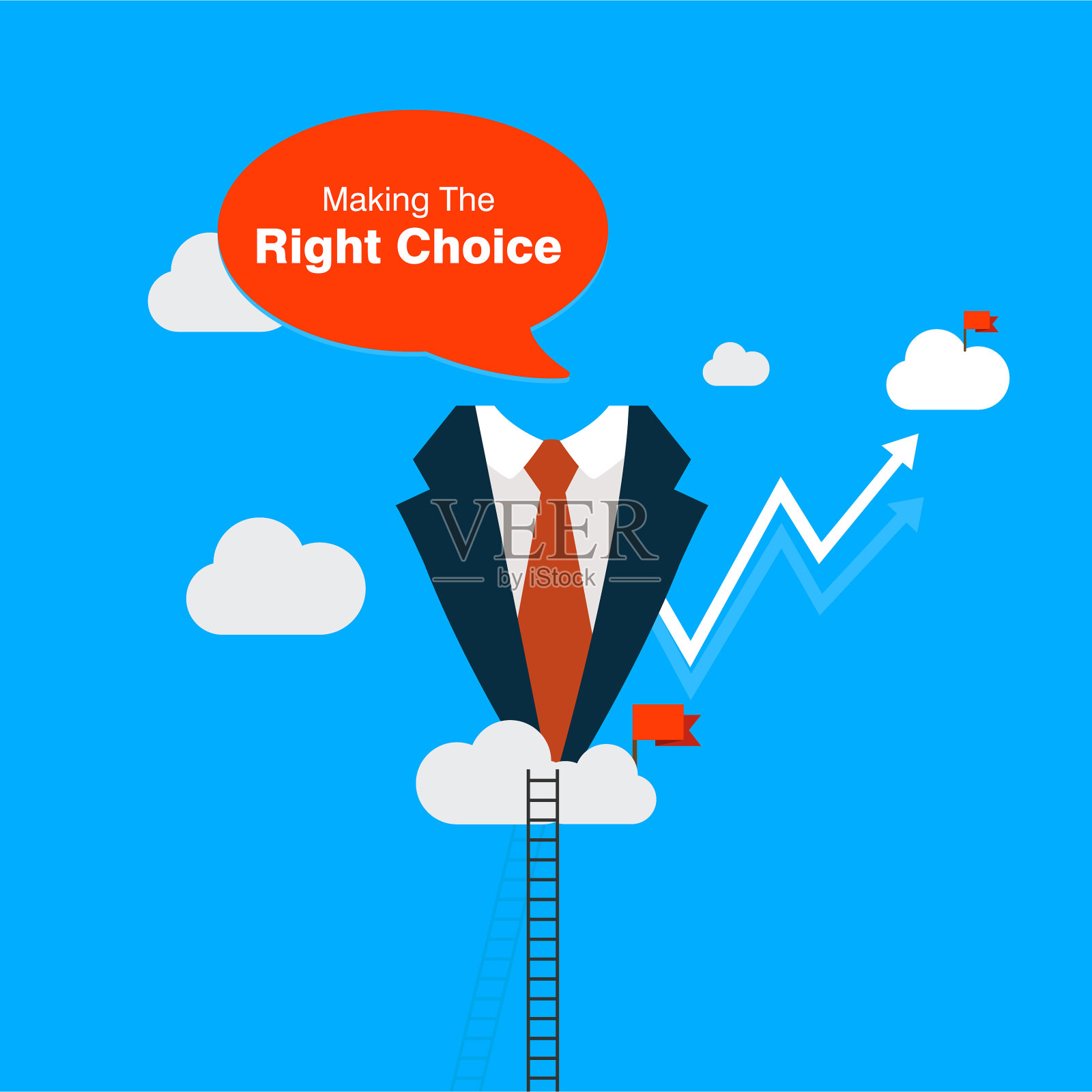 励志手册创意设计插画图片素材