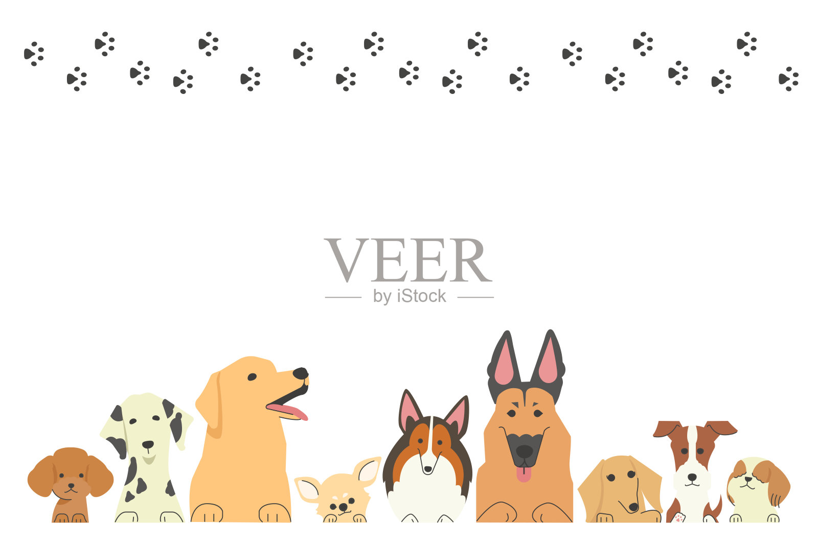 200423年animalhospital_002插画图片素材