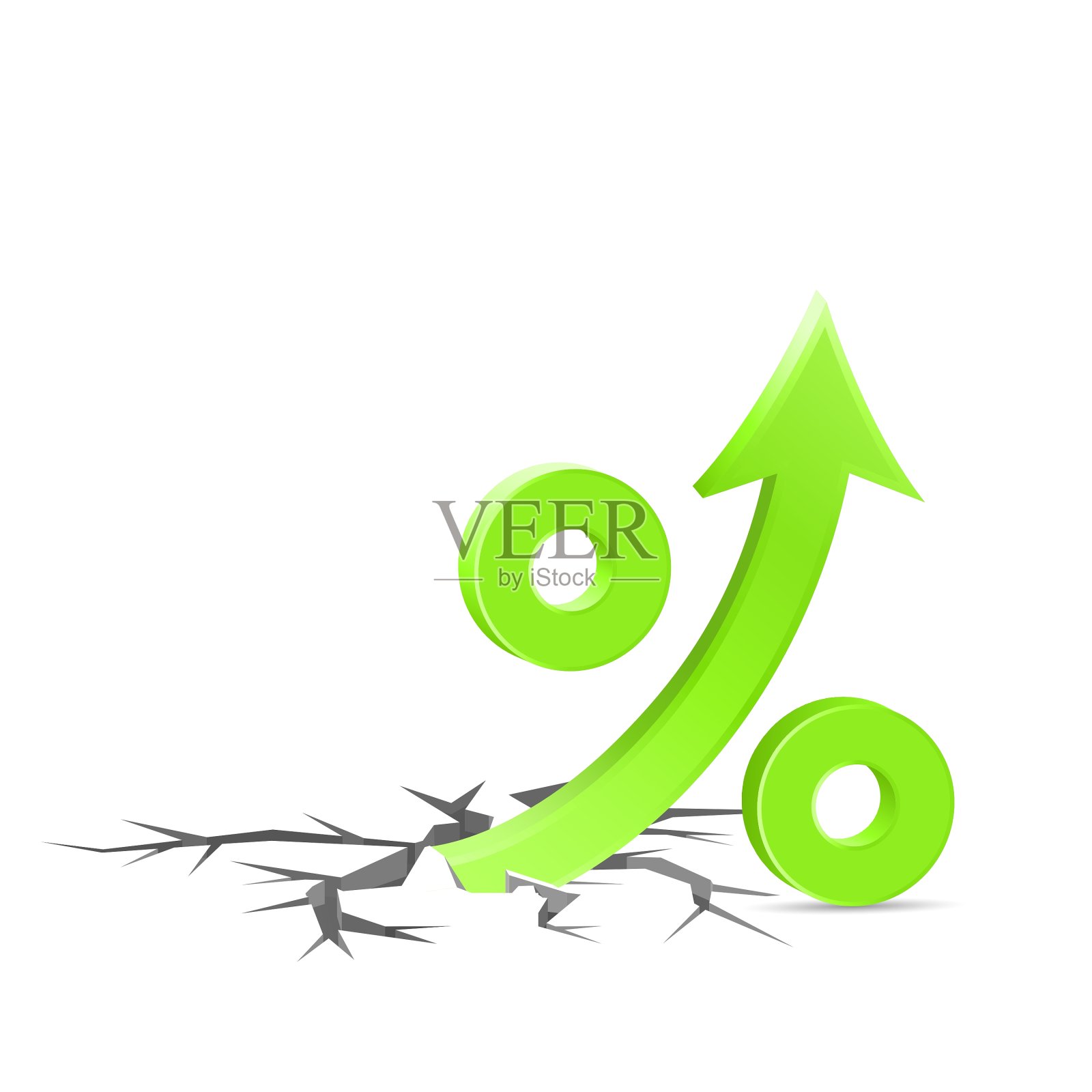 %了符号设计元素图片