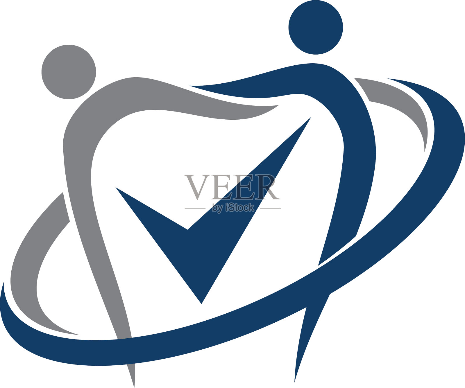 家庭牙科保健图标素材