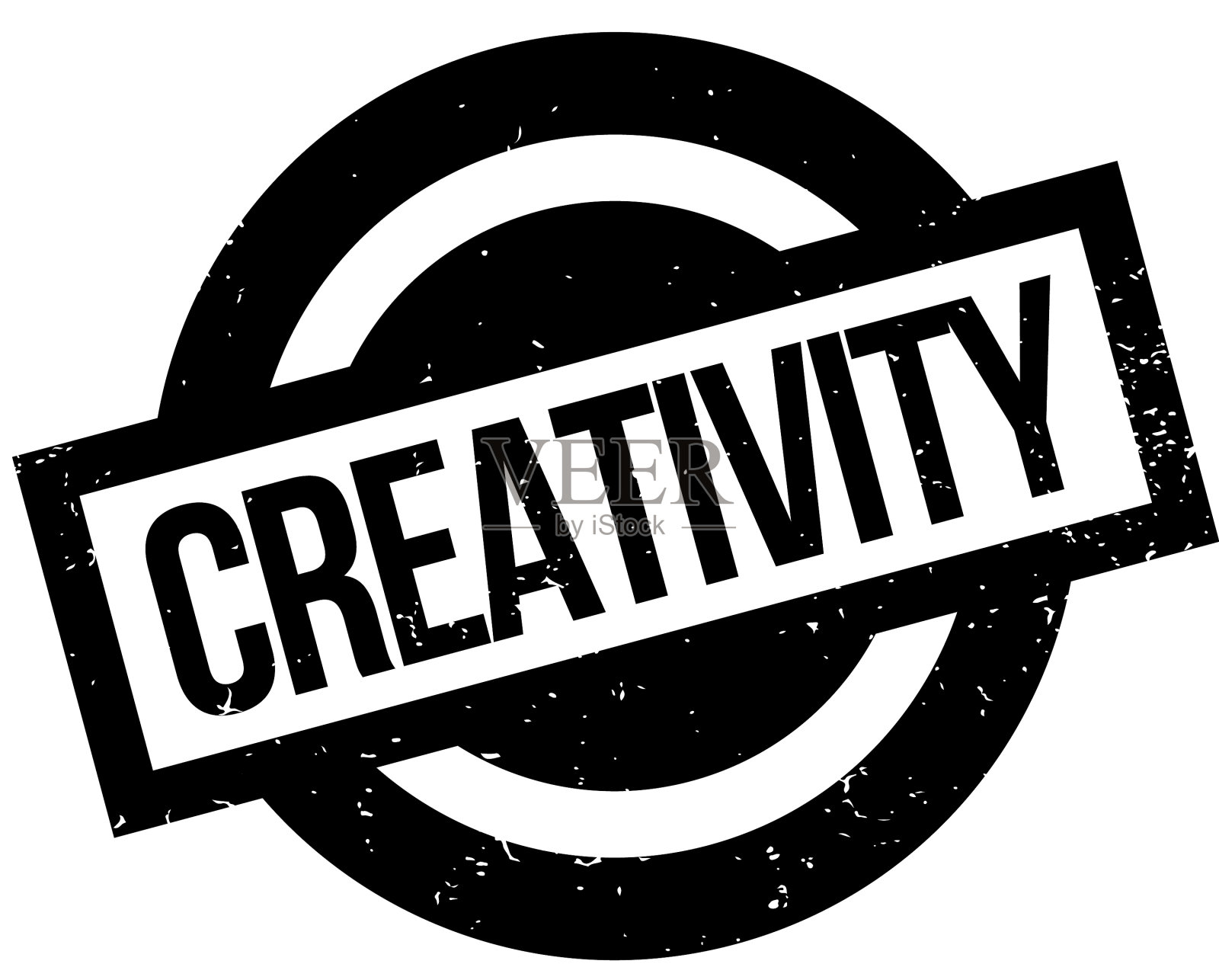 创造力橡皮图章设计元素图片